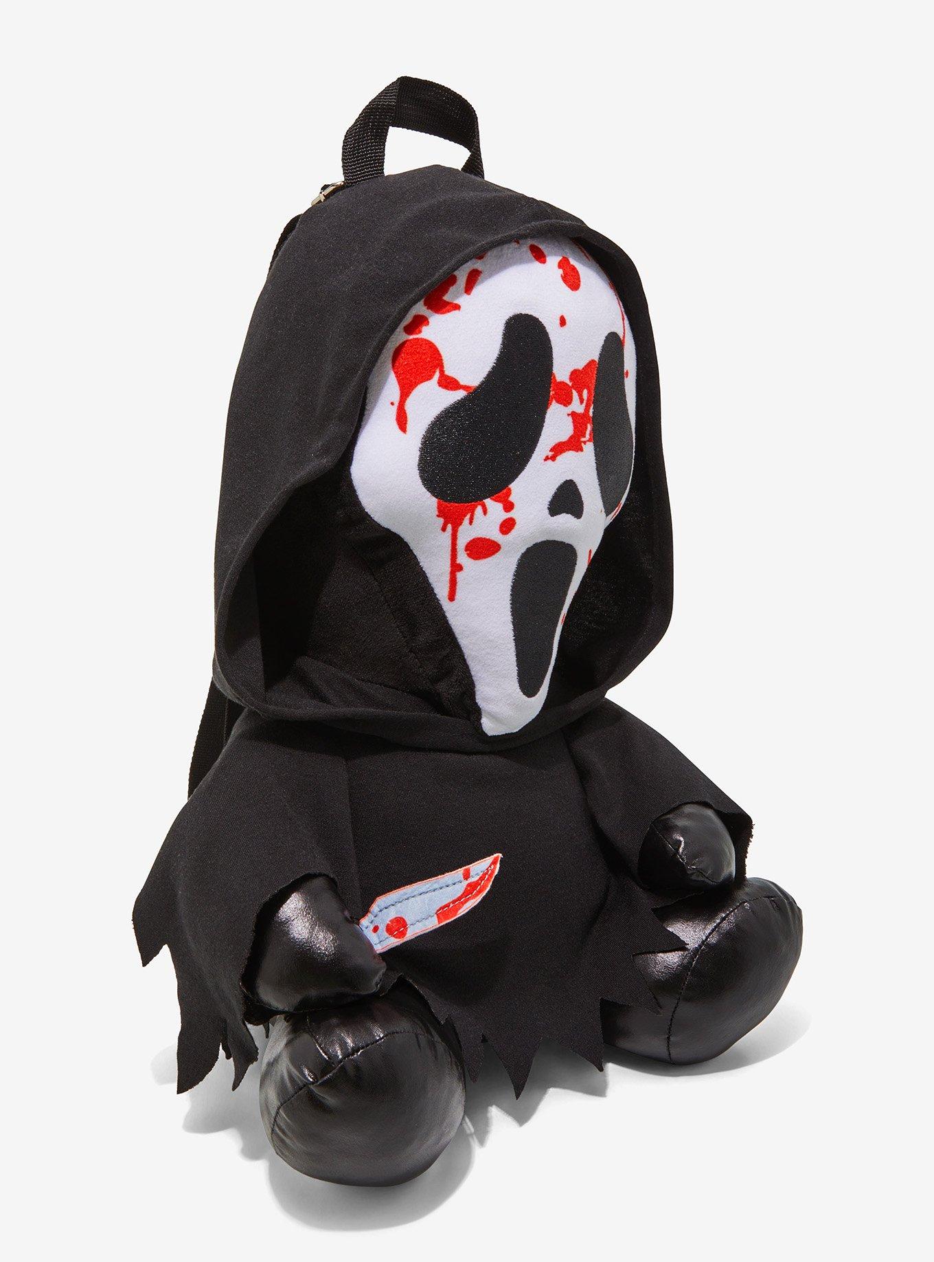 Ghost Face Bloody Plush Mini Backpack, , hi-res