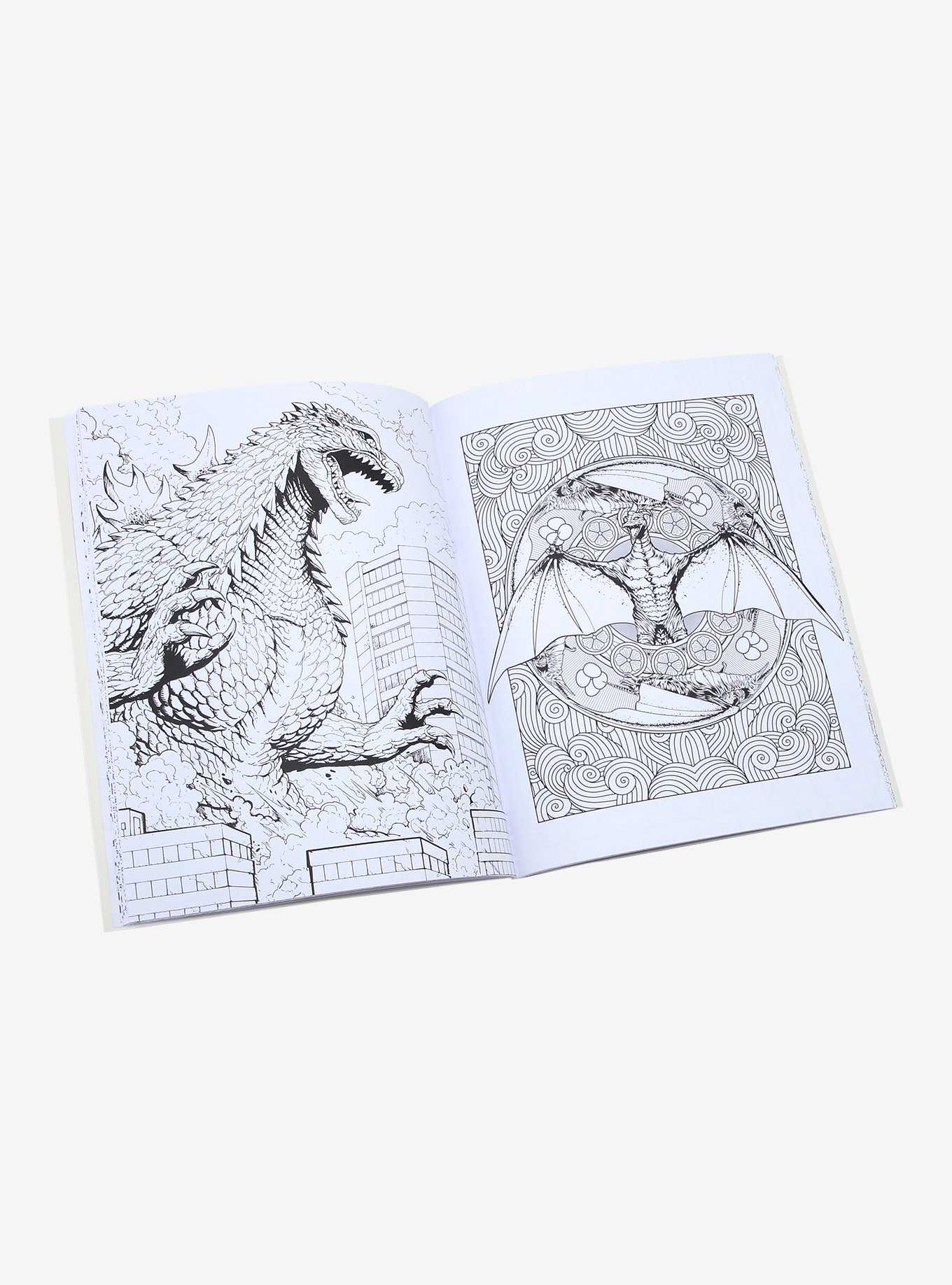 Godzilla: The Official Coloring Book, , hi-res