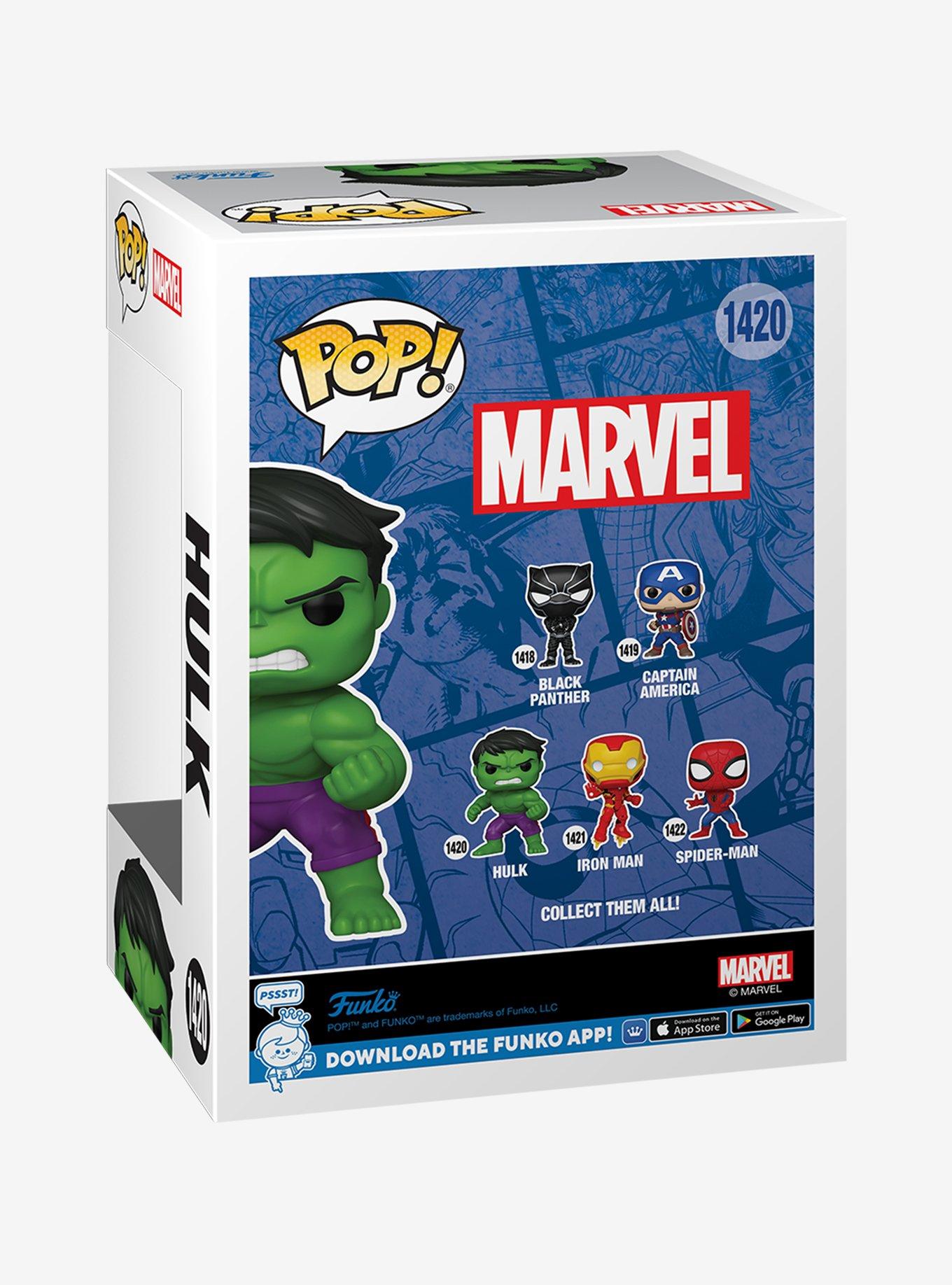 Funko Marvel Pop! Hulk Vinyl Bobble-Head Figure, , alternate