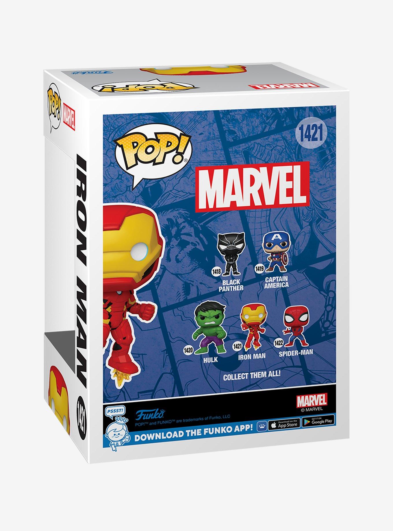 Funko Marvel Pop! Iron Man Vinyl Bobble-Head Figure, , alternate