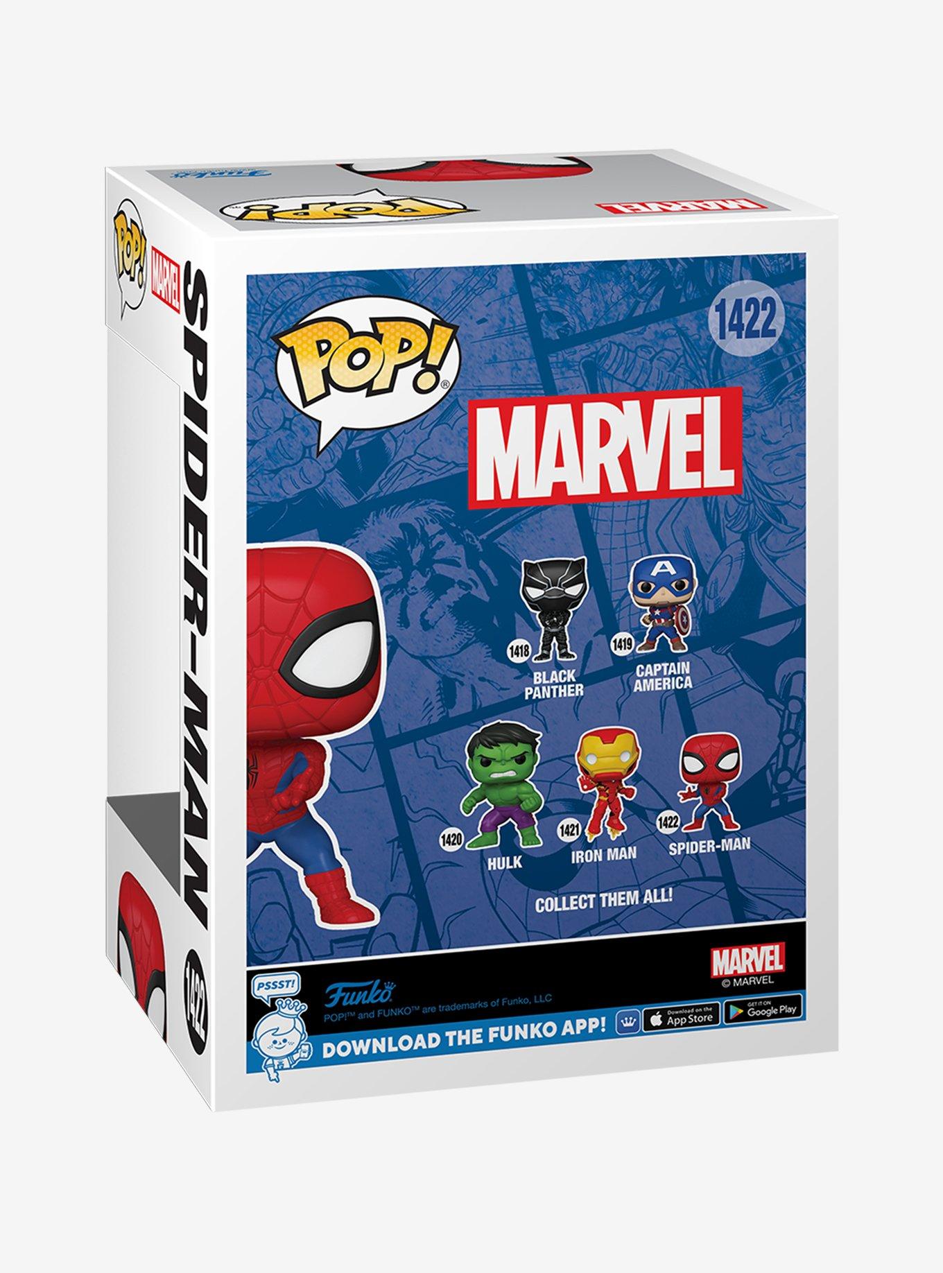 Funko Marvel Pop! Spider-Man Vinyl Bobble-Head Figure, , alternate