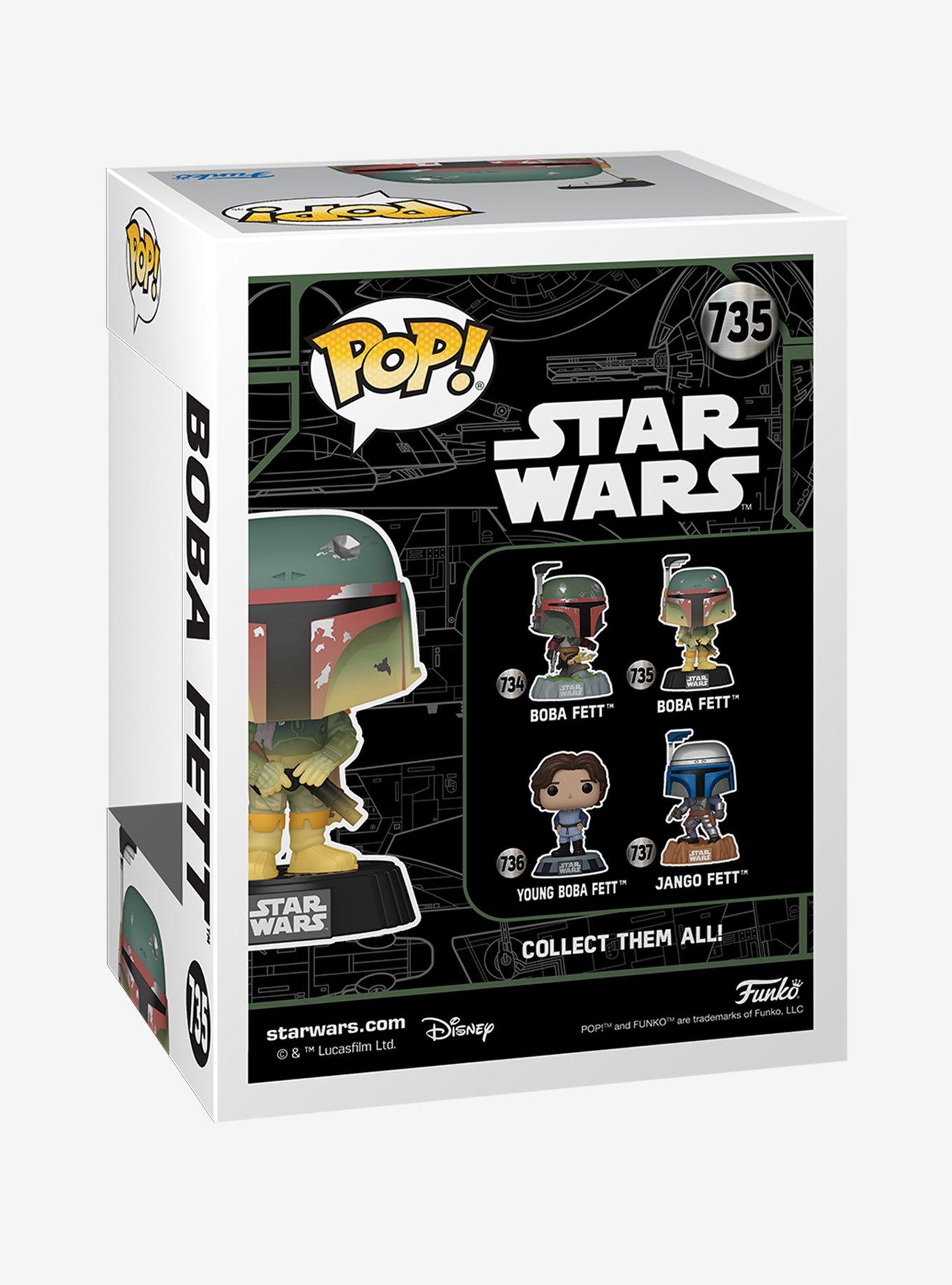 Funko Star Wars Pop! Boba Fett Glow-In-The-Dark Vinyl Bobble-Head Figure, , alternate