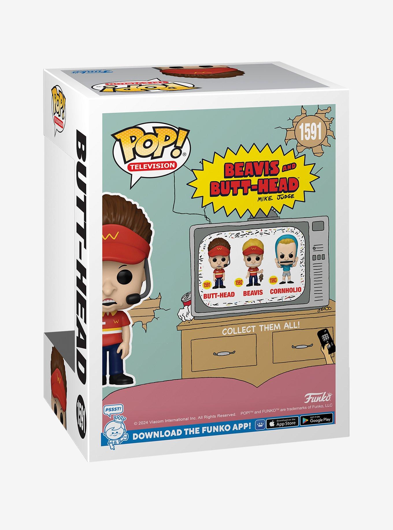 Funko Beavis And Butt-Head Pop! Television Butt-Head Vinyl Figure, , alternate