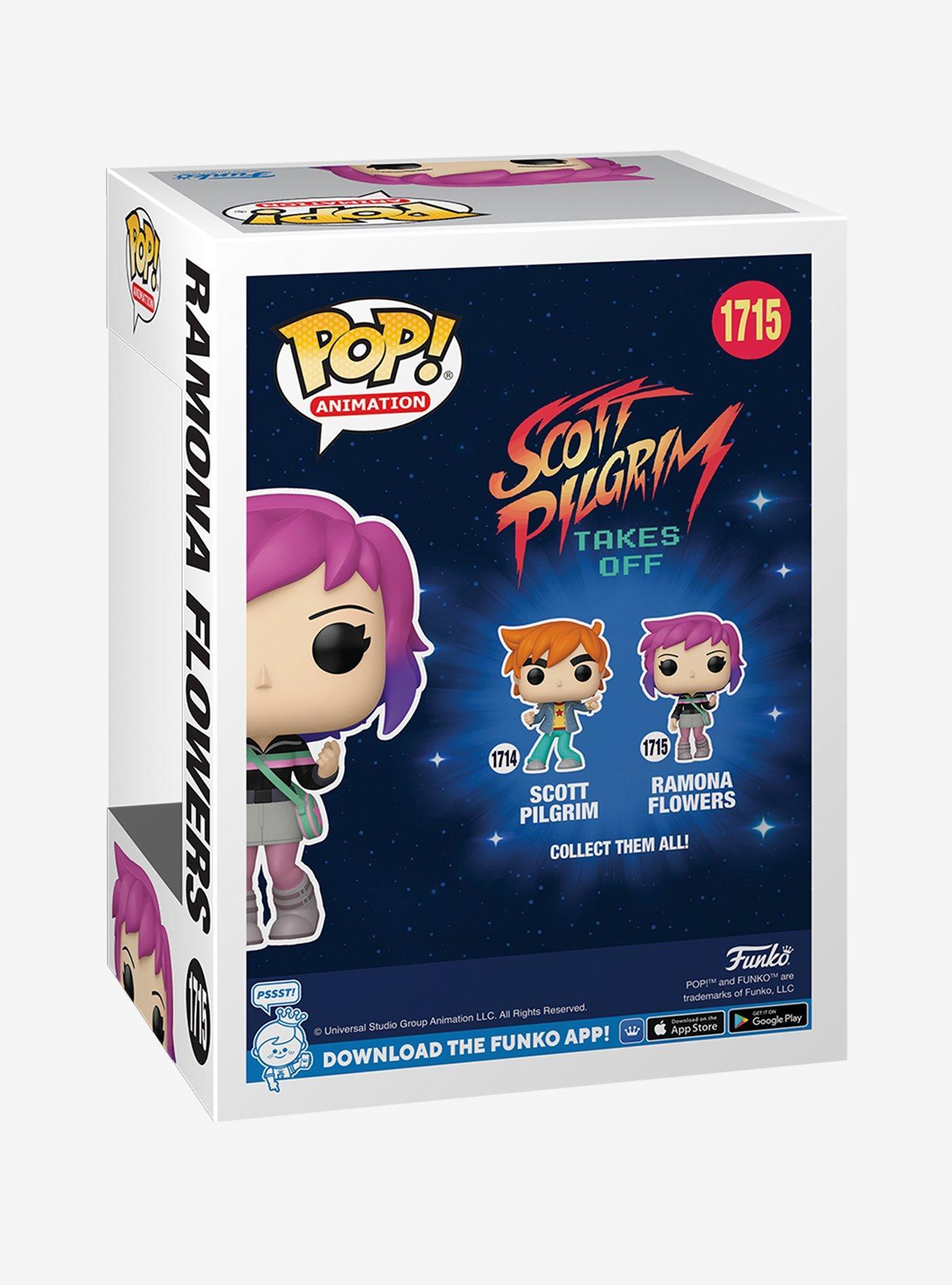 Funko Scott Pilgrim Takes Off Pop! Animation Ramona Flowers Vinyl Figure, , alternate
