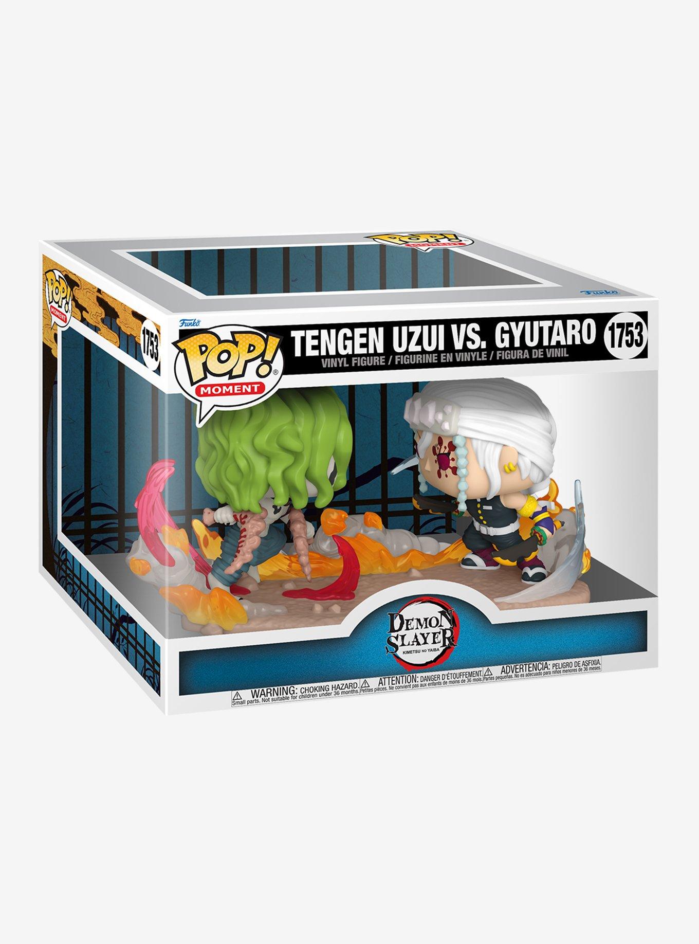 Funko Demon Slayer: Kimetsu No Yaiba Pop! Moment Tengen Uzui Vs. Pop! Gyutaro Vinyl Figure, , alternate