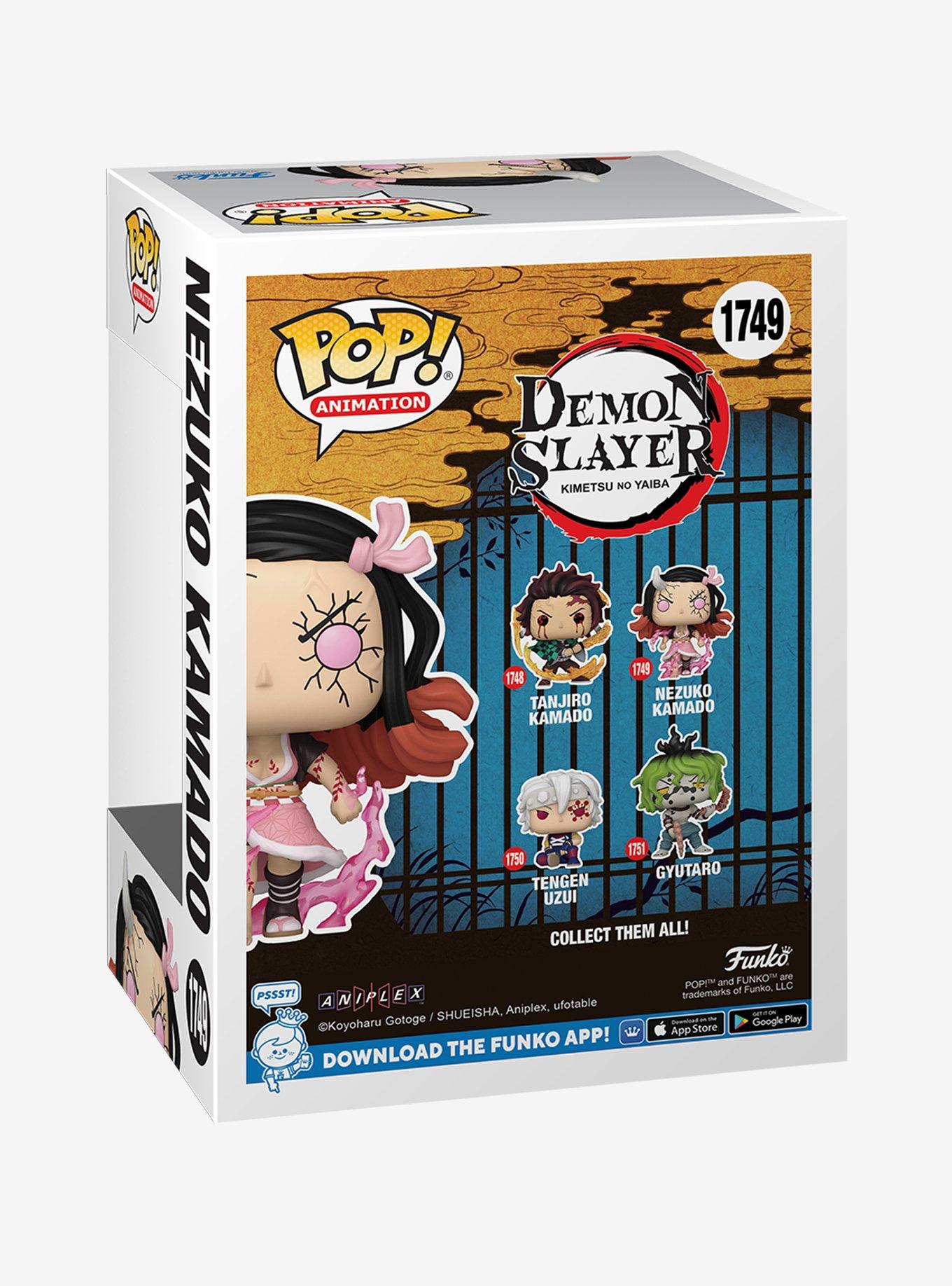 Funko Demon Slayer: Kimetsu No Yaiba Pop! Animation  Nezuko Kamado (Demon Form) Vinyl Figure, , alternate