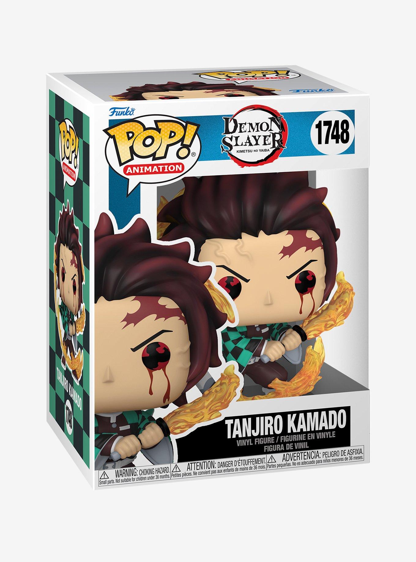 Funko Demon Slayer: Kimetsu No Yaiba Pop! Animation Tanjiro Kamado (Sun Breathing) Vinyl Figure, , hi-res