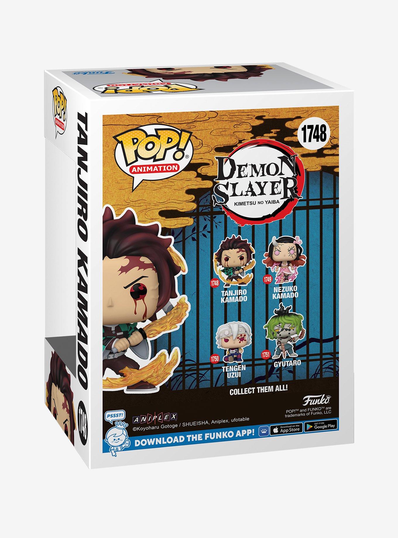 Funko Demon Slayer: Kimetsu No Yaiba Pop! Animation Tanjiro Kamado (Sun Breathing) Vinyl Figure