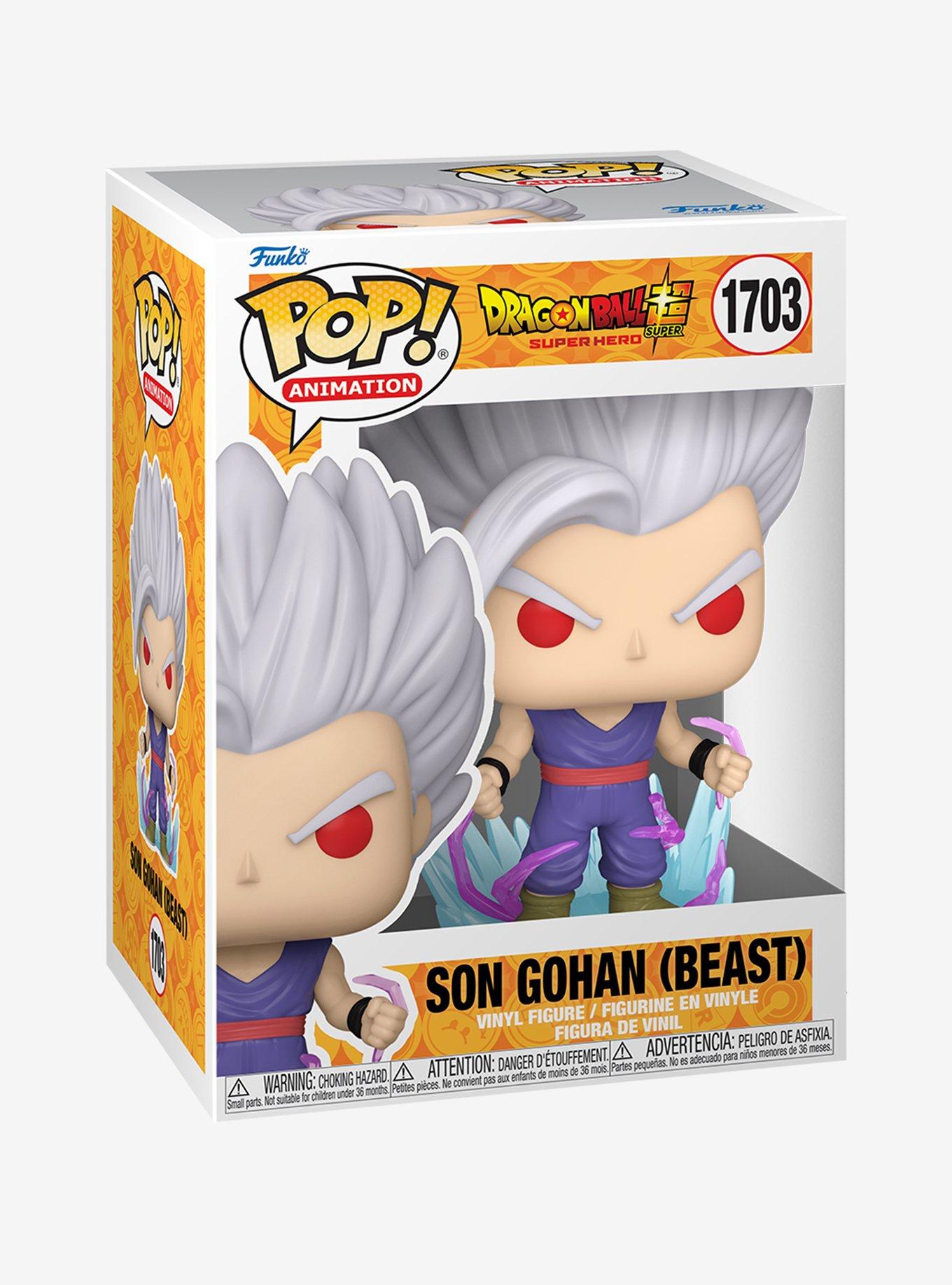 Funko Dragon Ball Super: Super Hero Pop! Animation Son Gohan (Beast) Vinyl Figure, , alternate