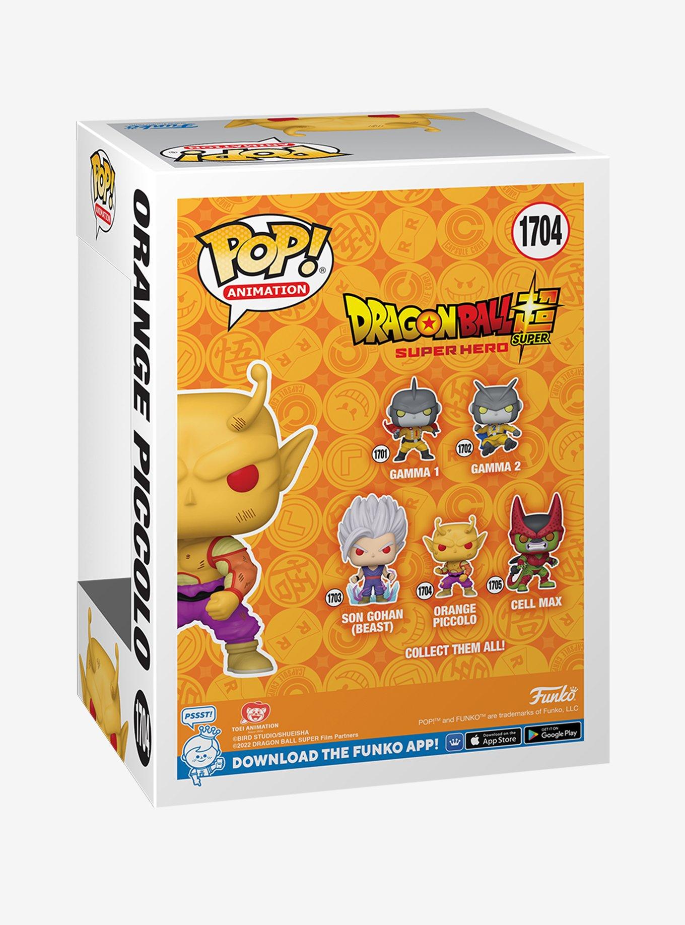 Funko Dragon Ball Super: Super Hero Pop! Animation Orange Piccolo Vinyl Figure, , alternate