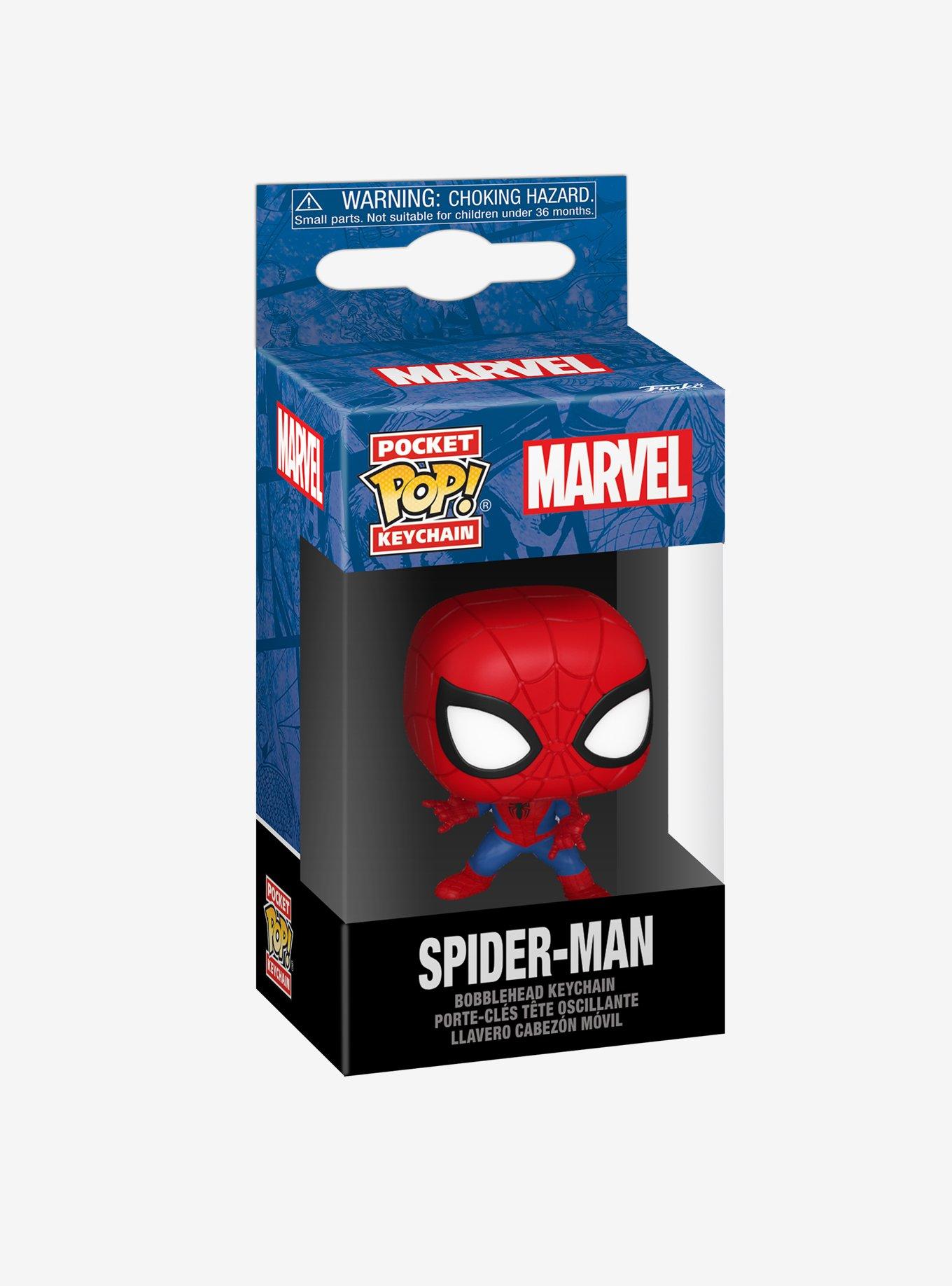 Funko Marvel Pocket Pop! Spider-Man Bobble-Head Key Chain, , alternate