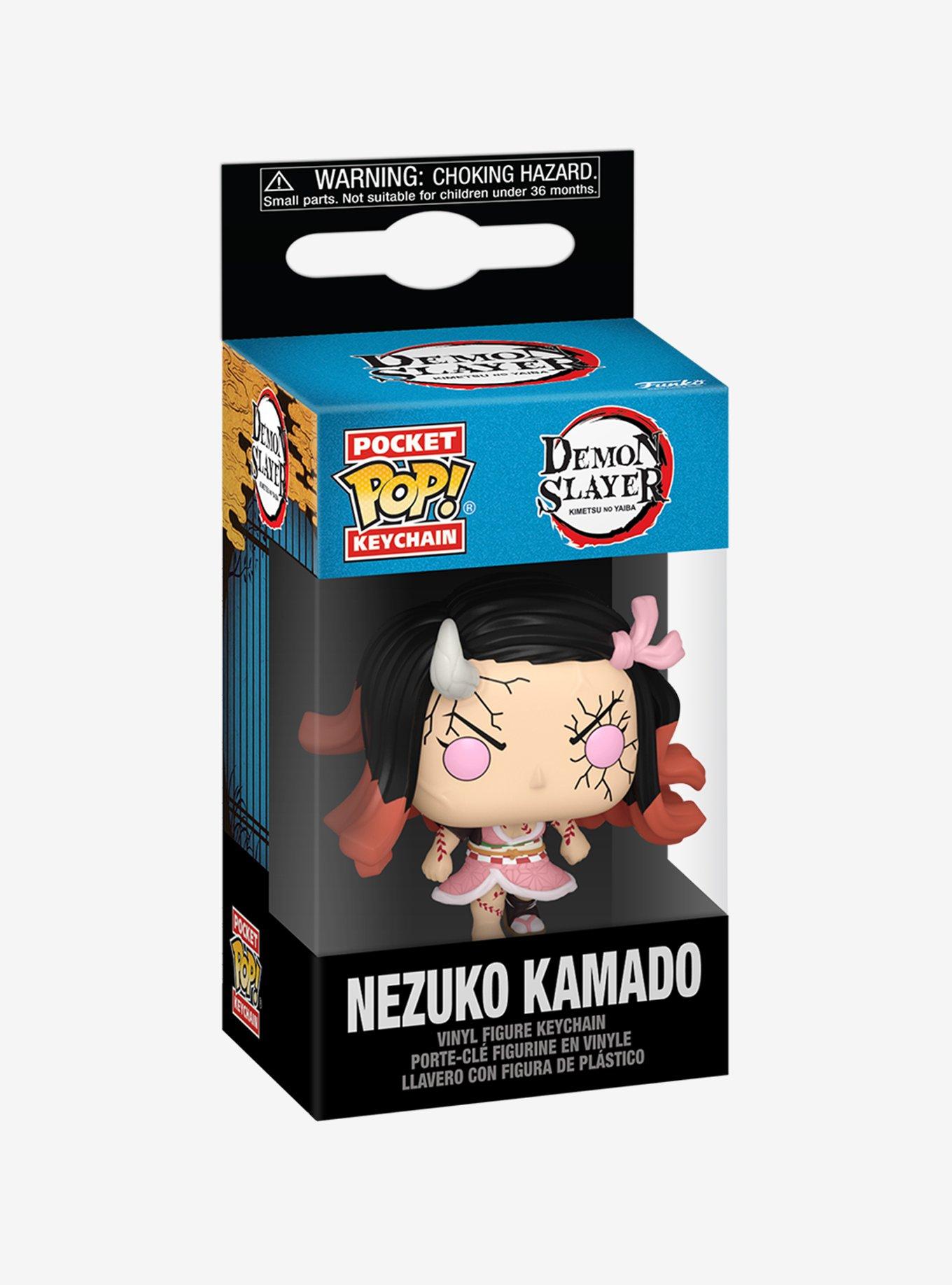 Funko Demon Slayer: Kimetsu No Yaiba Pocket Pop! Nezuko Kamado (Demon Form) Vinyl Key Chain, , hi-res