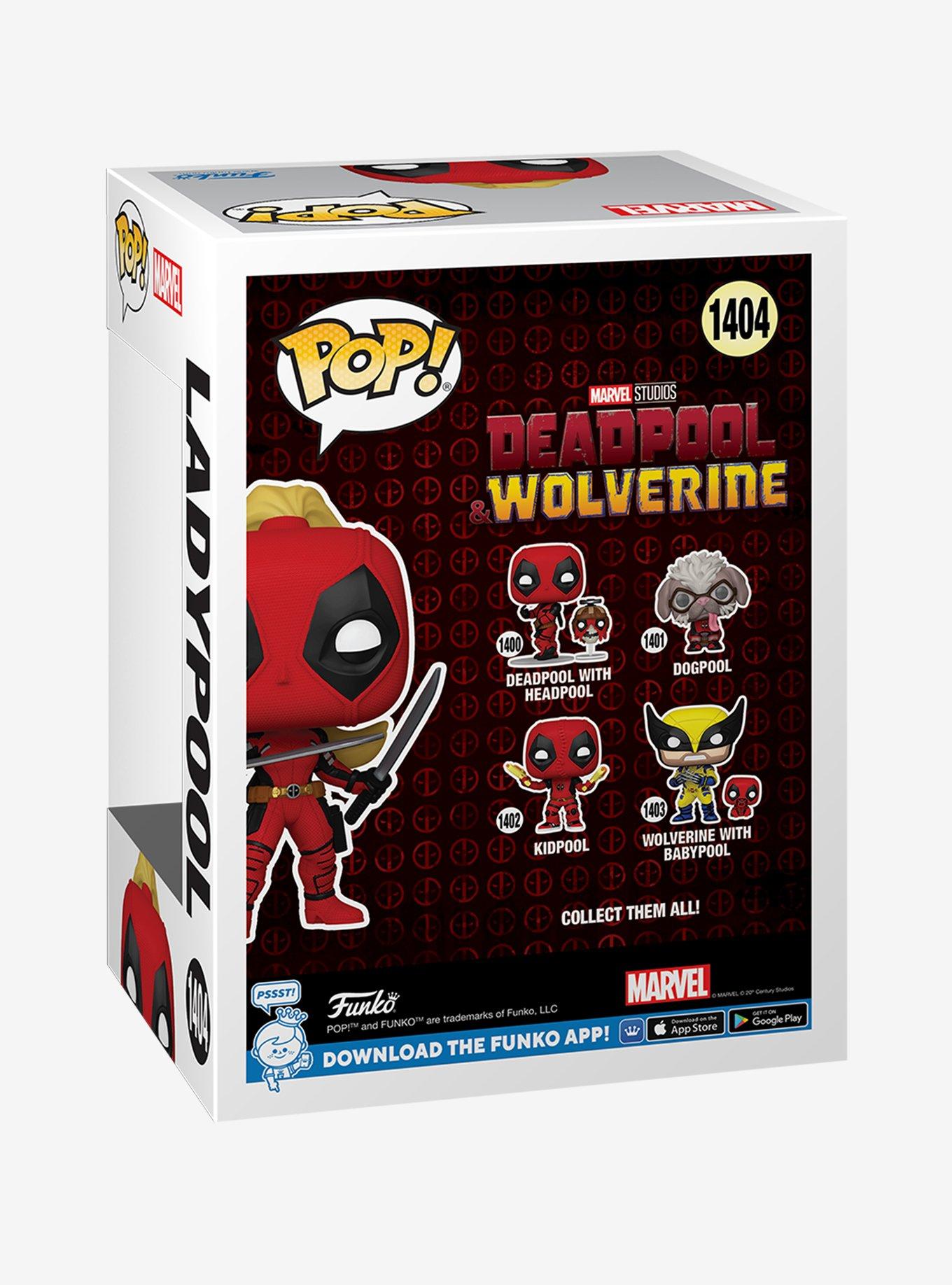 Funko Marvel Deadpool & Wolverine Pop! Ladypool Vinyl Bobble-Head Figure, , alternate