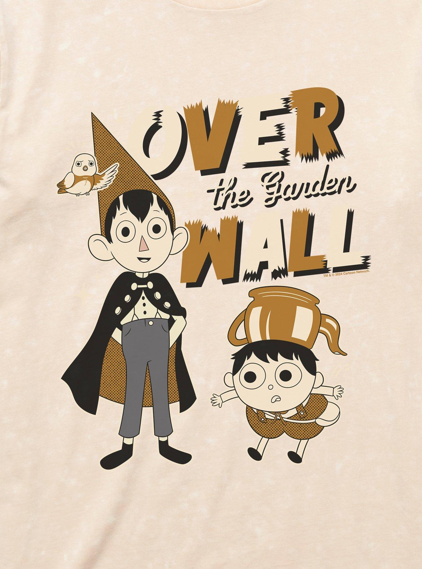 Over The Garden Wall Wirt Greg Beatrice T-Shirt, NATURAL MINERAL WASH, alternate