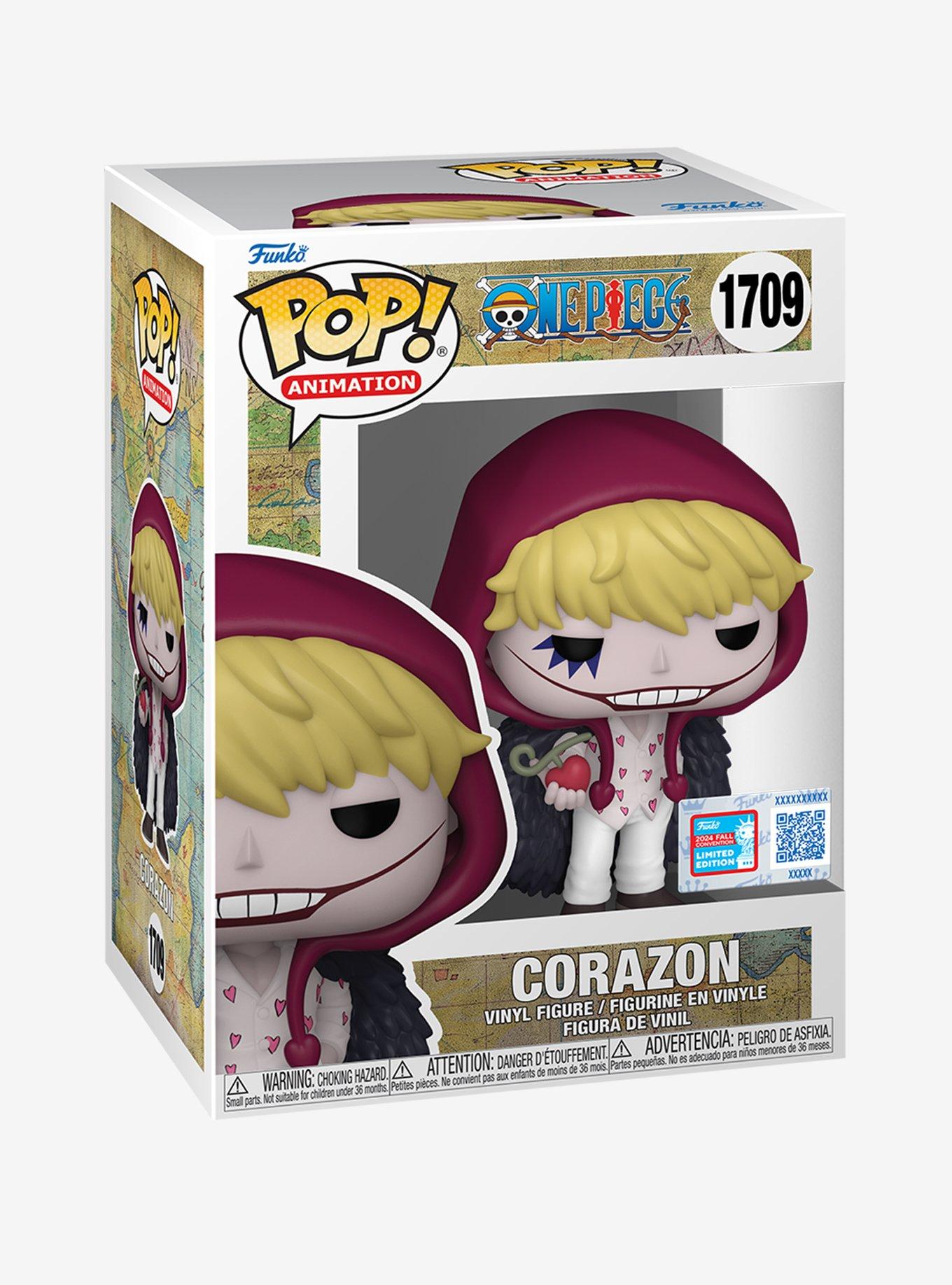 Funko One Piece Pop! Animation Corazon Vinyl Figure 2024 Fall Convention Exclusive, , hi-res