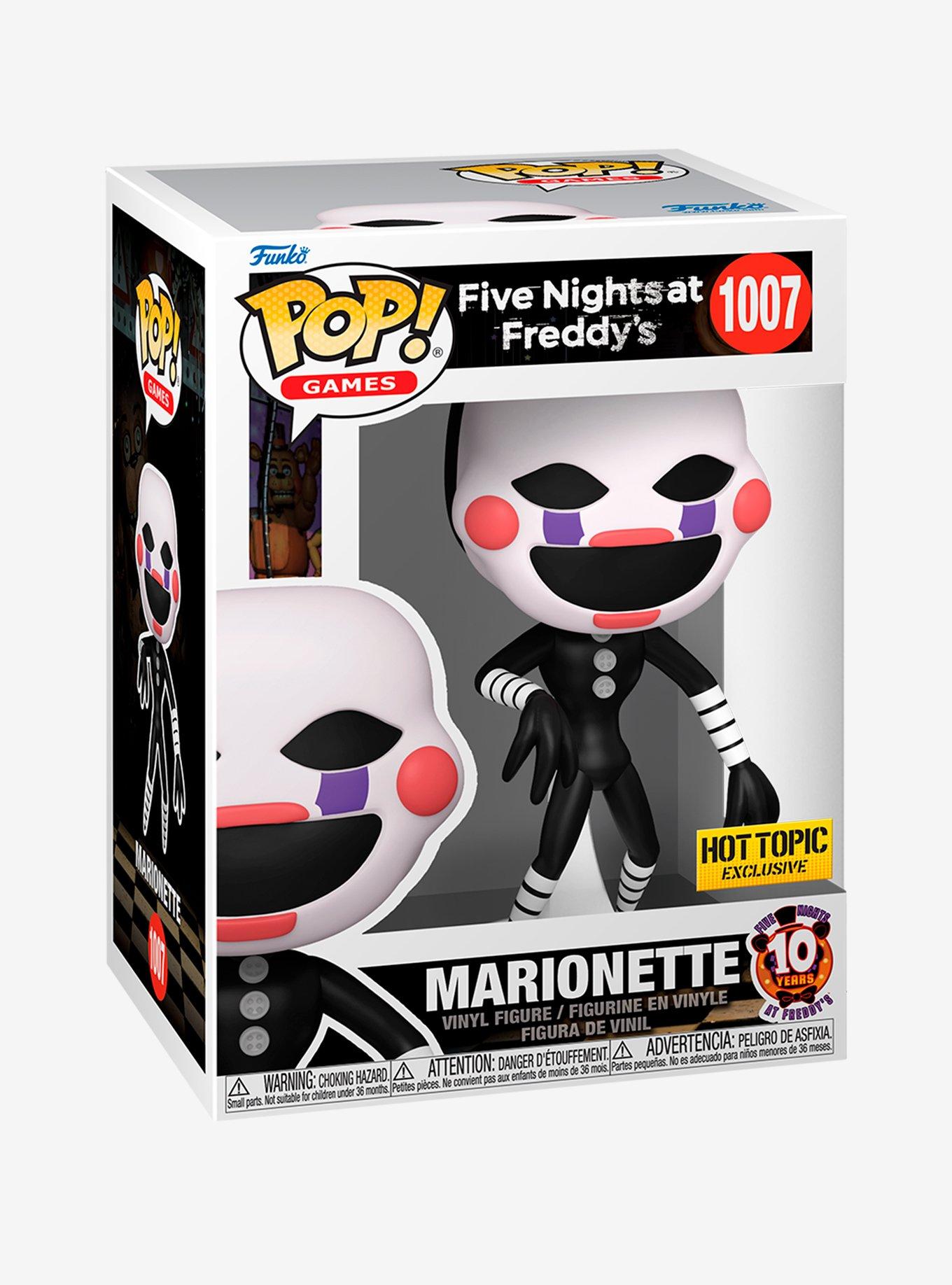 Funko Five Nights At Freddy's Pop! Games Marionette Vinyl Figure Hot Topic Exclusive, , hi-res