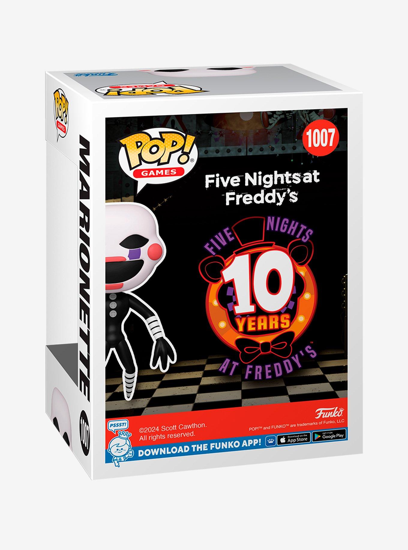 Funko Five Nights At Freddy's Pop! Games Marionette Vinyl Figure Hot Topic Exclusive