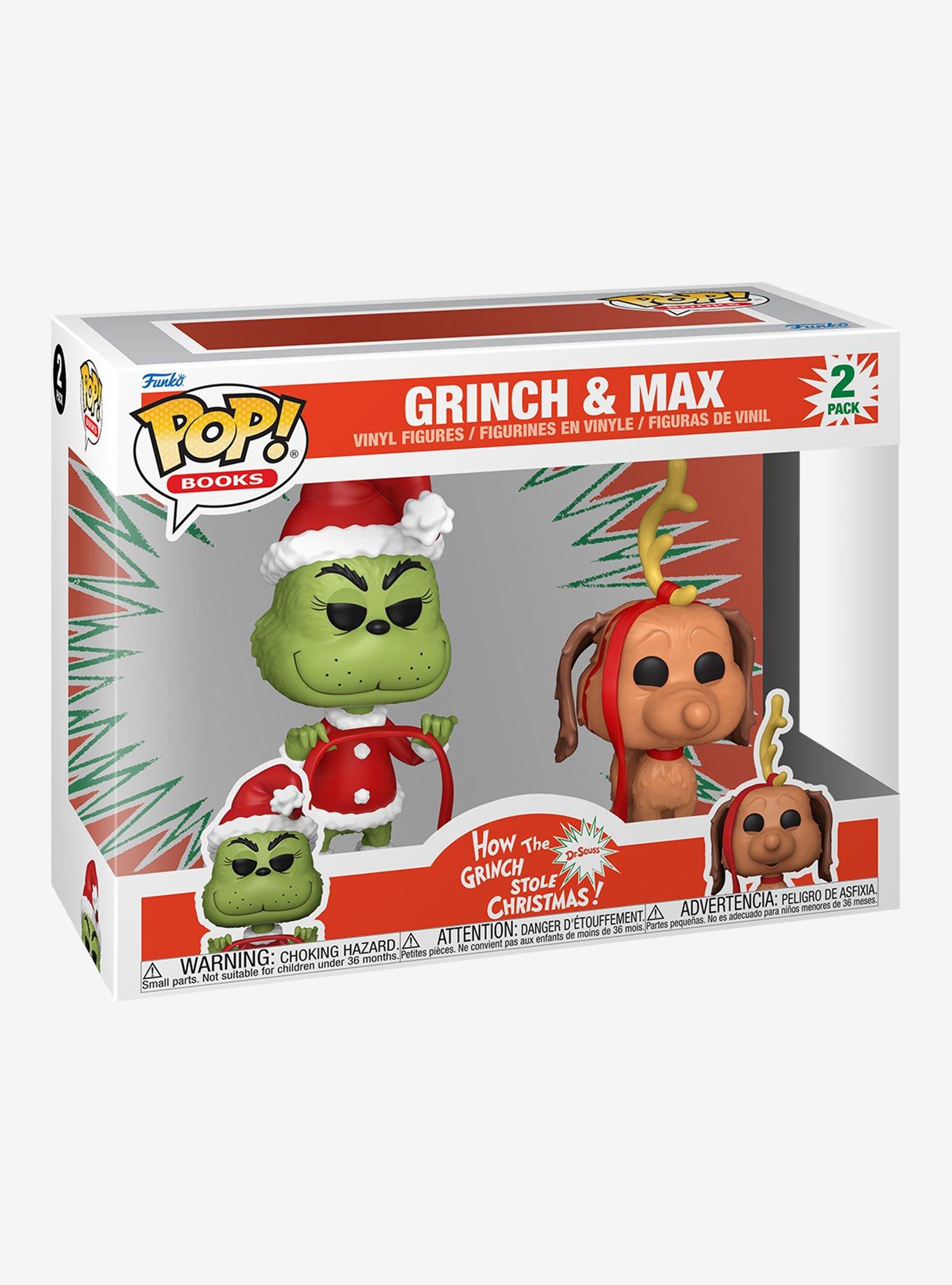 Funko How The Grinch Stole Christmas Pop! Books Grinch & Max Vinyl Figure Set