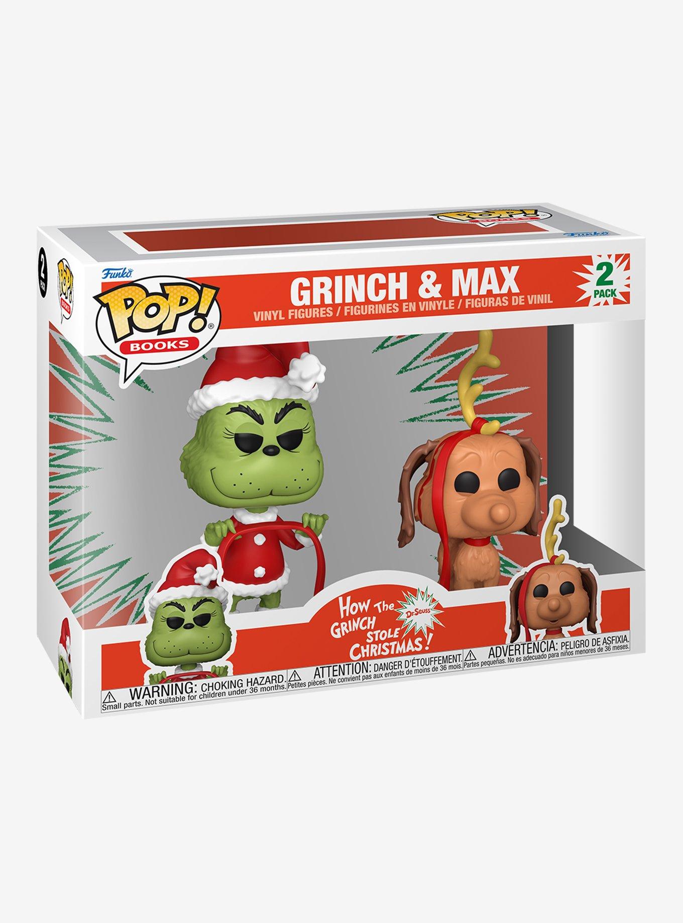 Funko How The Grinch Stole Christmas Pop! Books Grinch & Max Vinyl Figure Set, , alternate