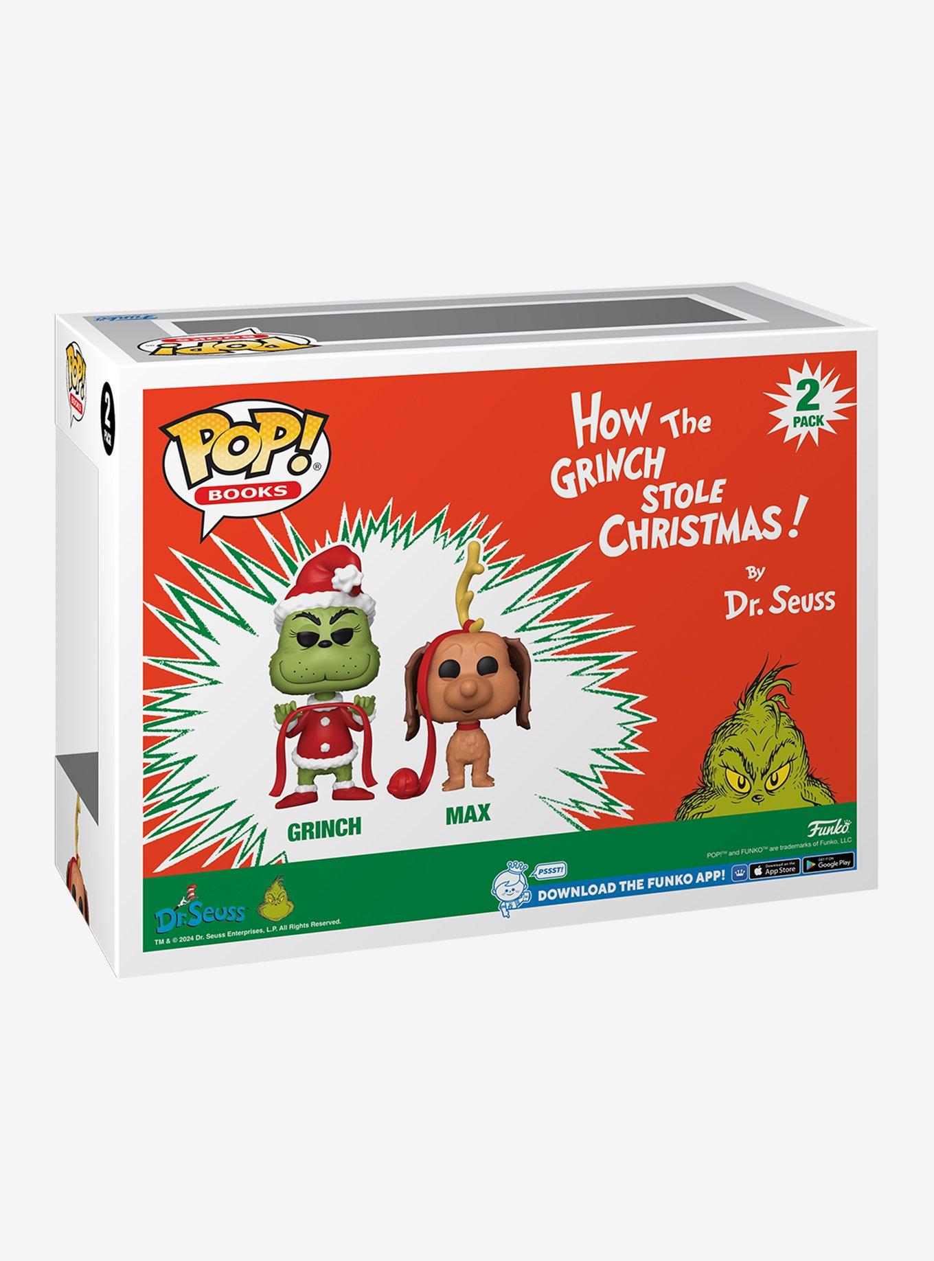 Funko How The Grinch Stole Christmas Pop! Books Grinch & Max Vinyl Figure Set