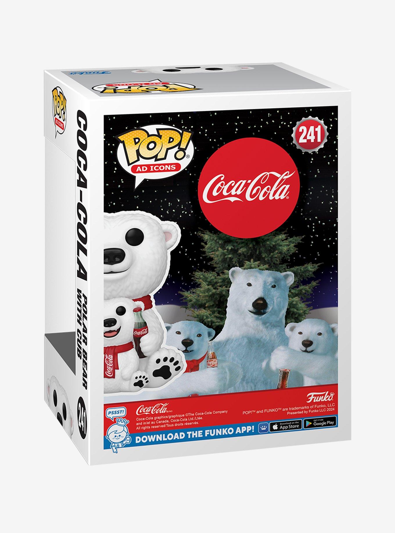 Funko Coca-Cola Pop! Ad Icons Coca-Cola Polar Bear With Cub Vinyl Figure, , alternate