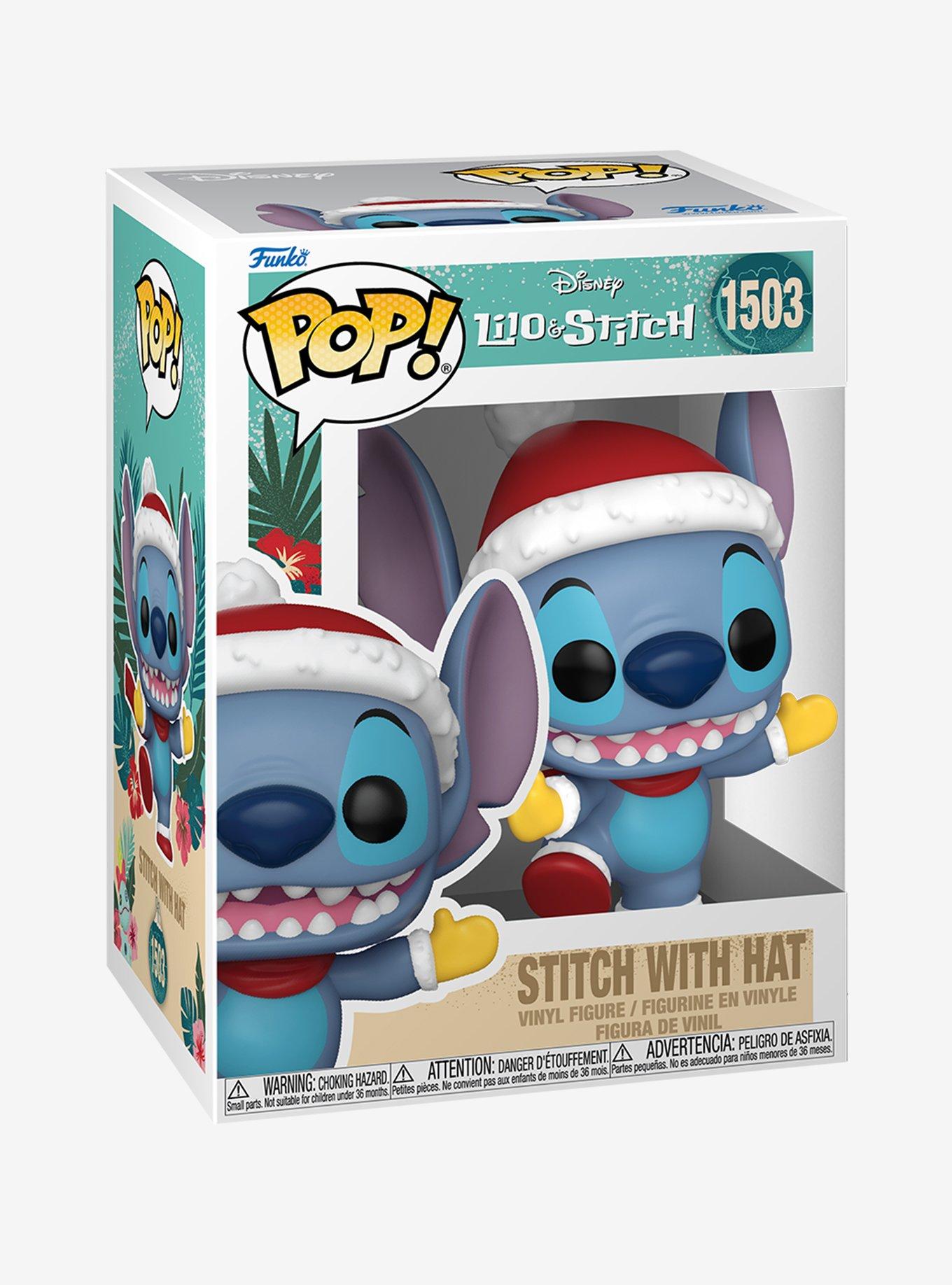 Funko Disney Lilo & Stitch Pop! Stitch With Hat Vinyl Figure, , hi-res