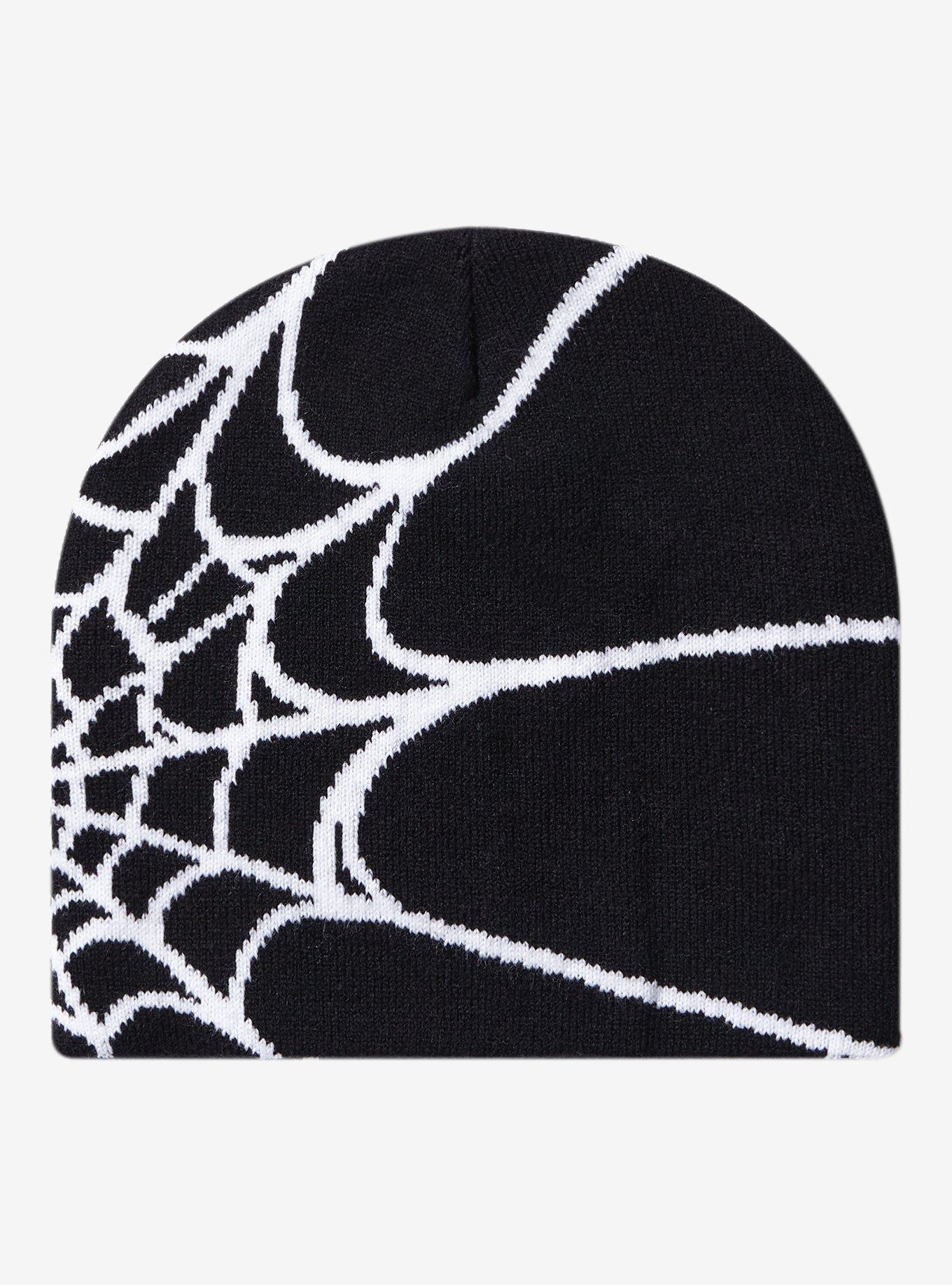 Spiderweb Knit Beanie, , hi-res