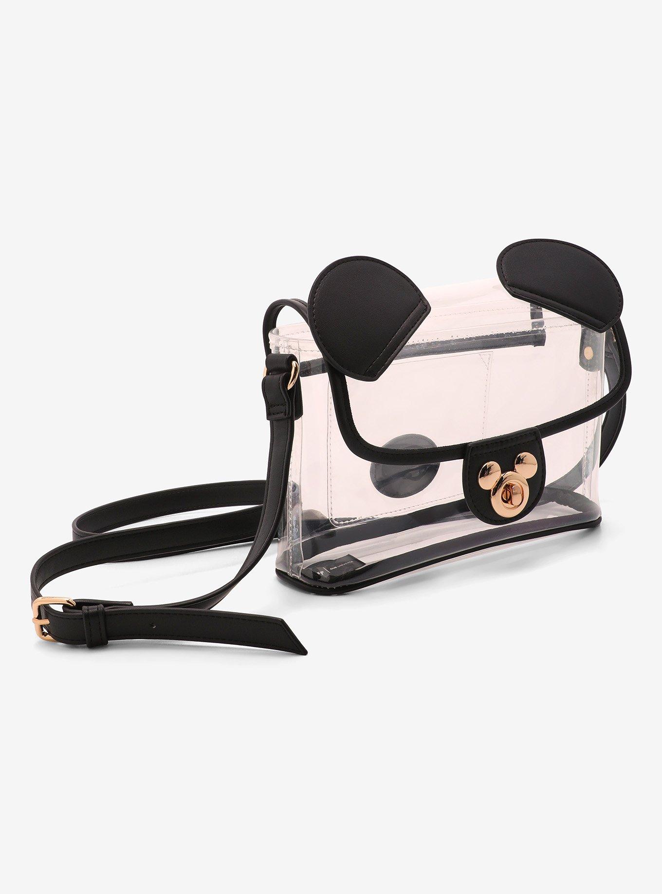 Her Universe Disney Mickey Mouse Clear Crossbody Bag, , alternate