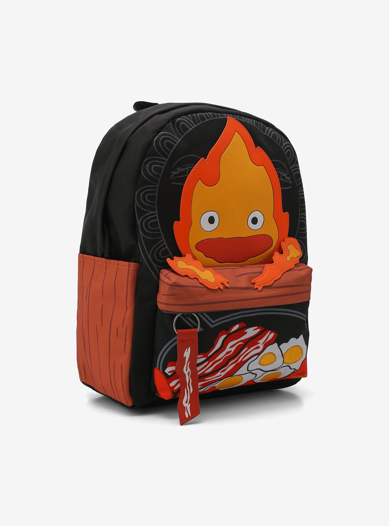 Studio Ghibli® Howl's Moving Castle Calcifer Bacon Backpack, , alternate