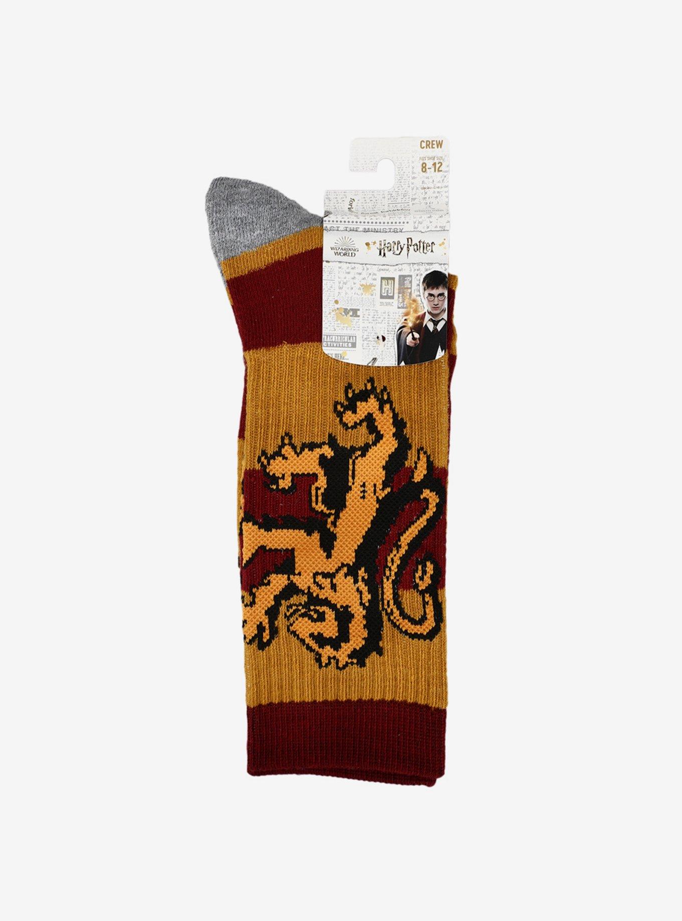 Harry Potter Gryffindor Rugby Crew Socks, , alternate