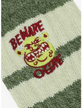 Shrek Beware Ogre Embroidered Crew Socks, , hi-res
