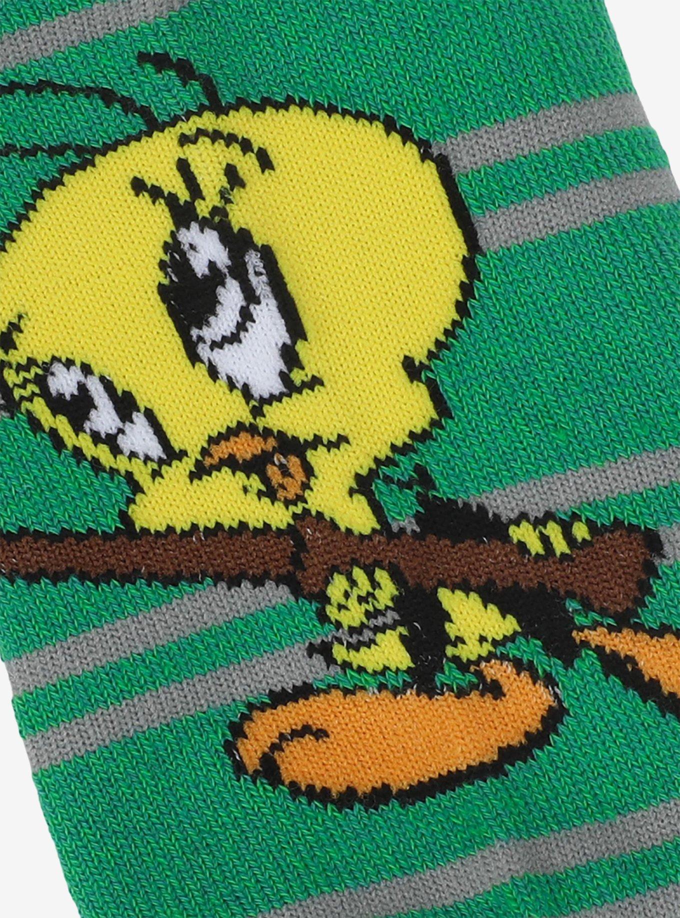 Looney Tunes X Harry Potter Character No-Show Socks 5 Pair, , alternate