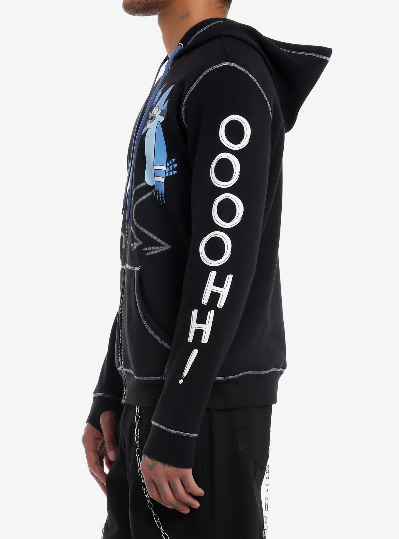 Regular Show Mordecai & Rigby Ooohh Hoodie, MULTI, alternate