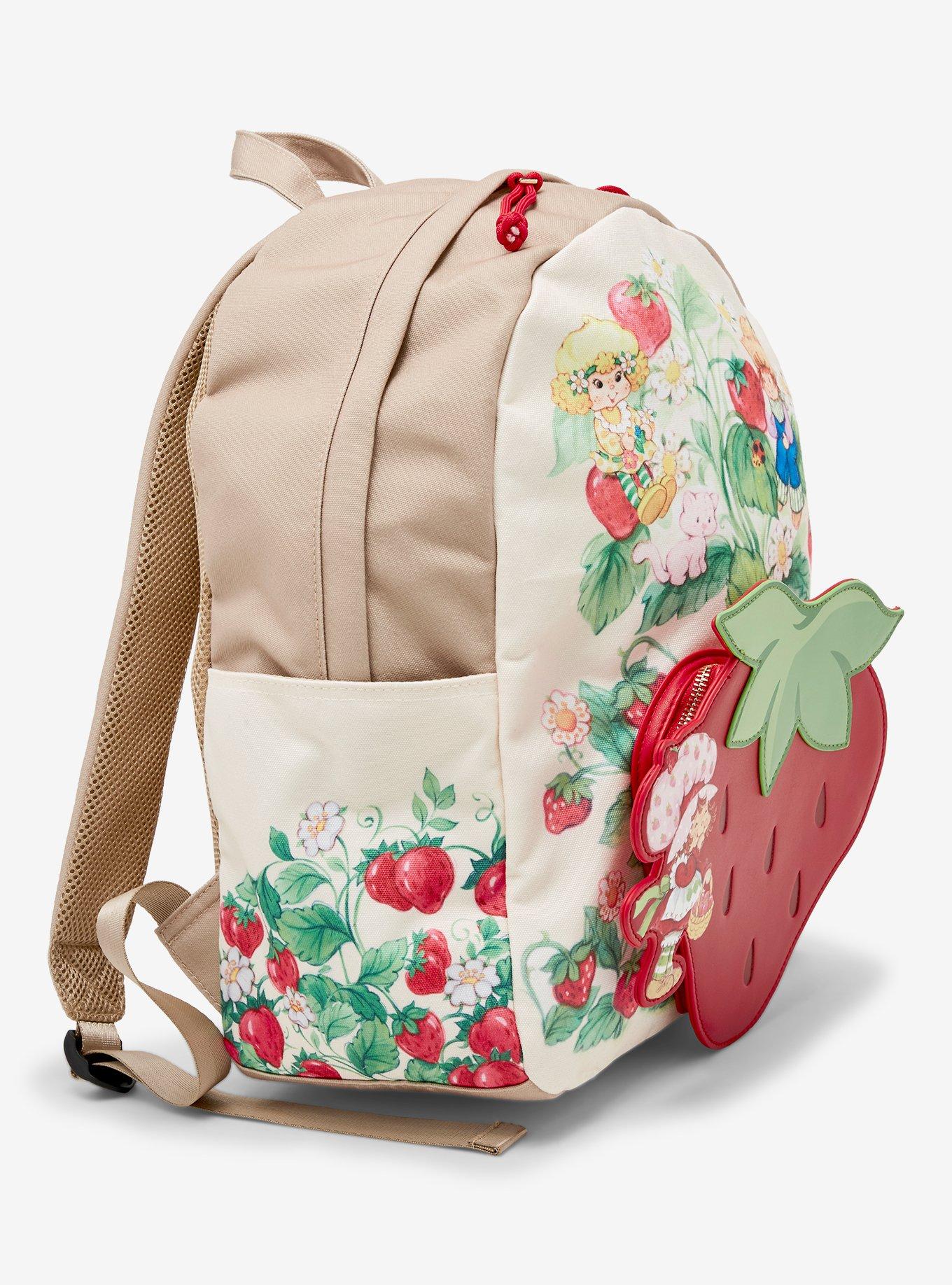 Strawberry Shortcake Vintage Print Backpack, , hi-res