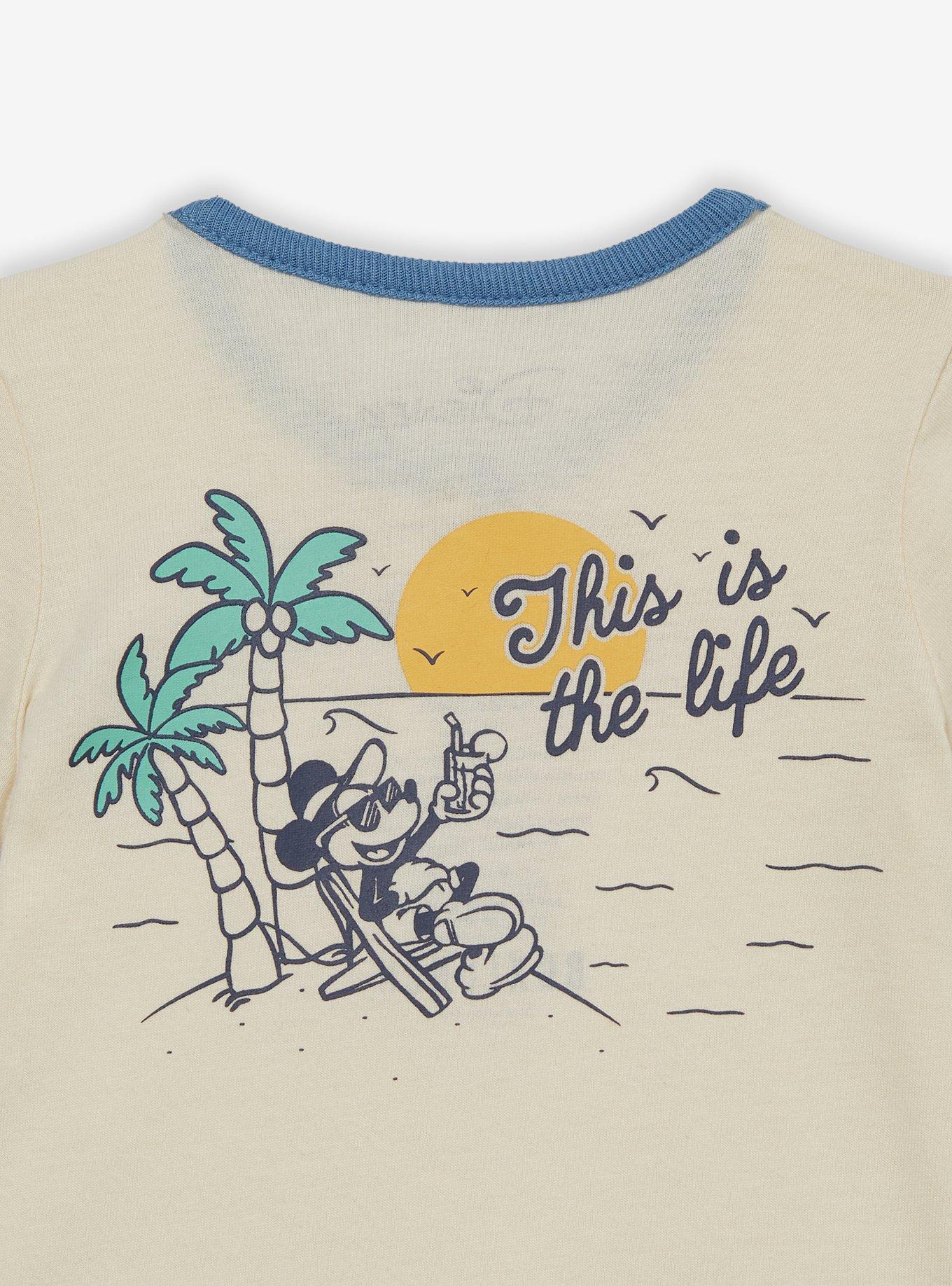 Disney Mickey Mouse Beach Infant Romper - BoxLunch Exclusive, MULTI, alternate