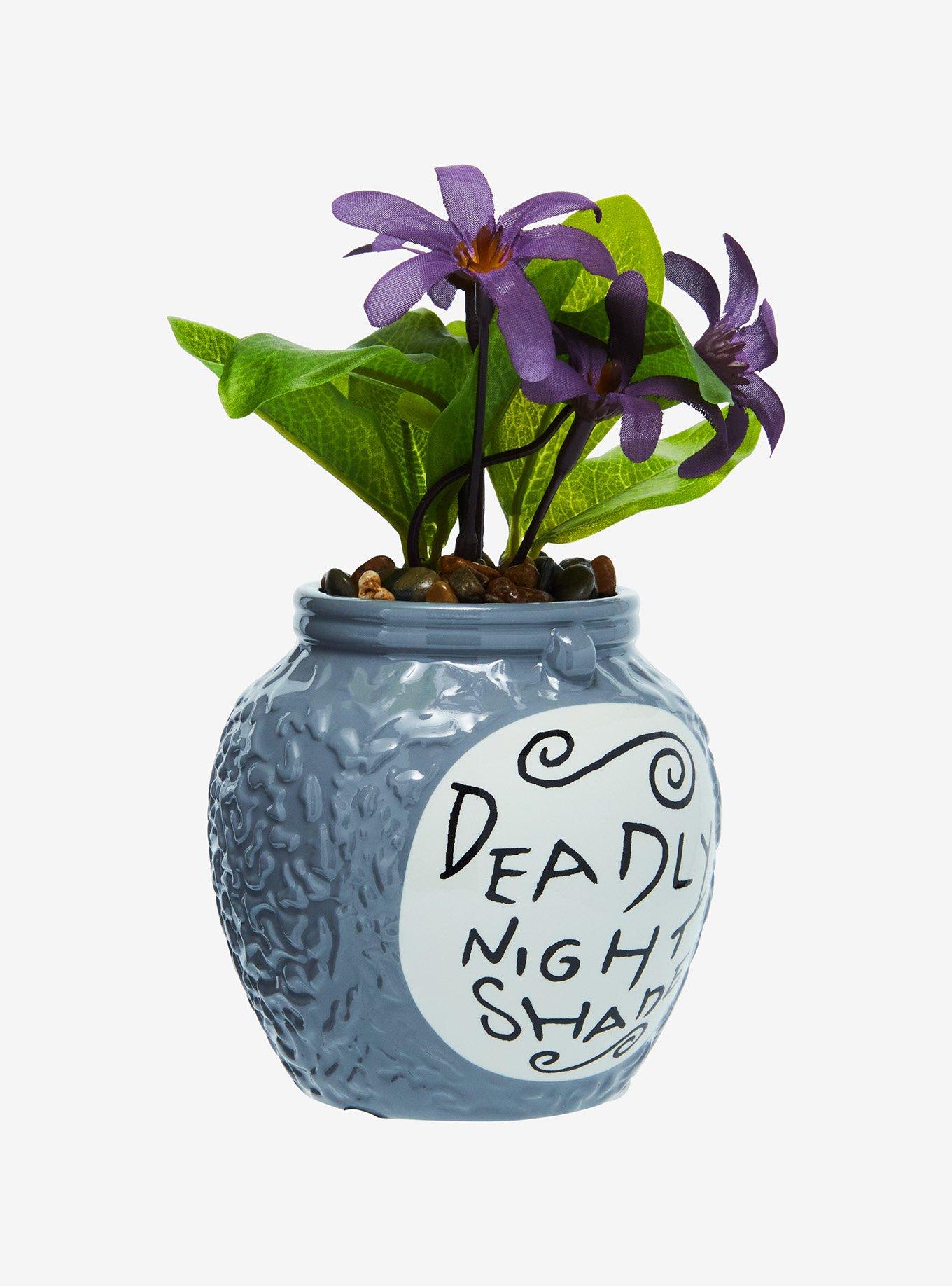 Disney The Nightmare Before Christmas Deadly Nightshade Faux Flower Planter, , alternate