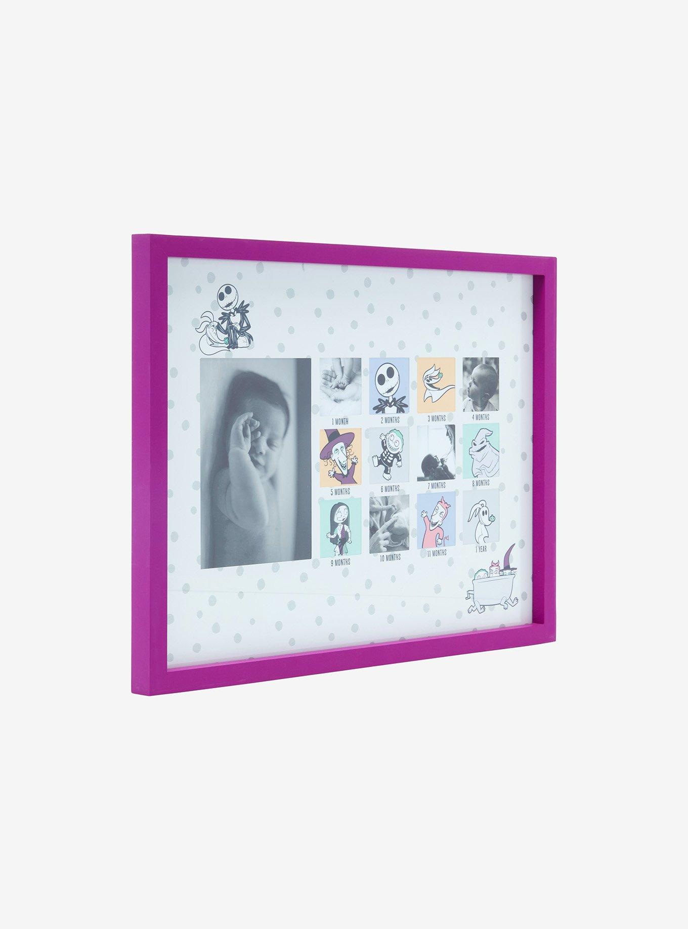 Disney The Nightmare Before Christmas Polka Dot Monthly Milestones Picture Frame, , alternate