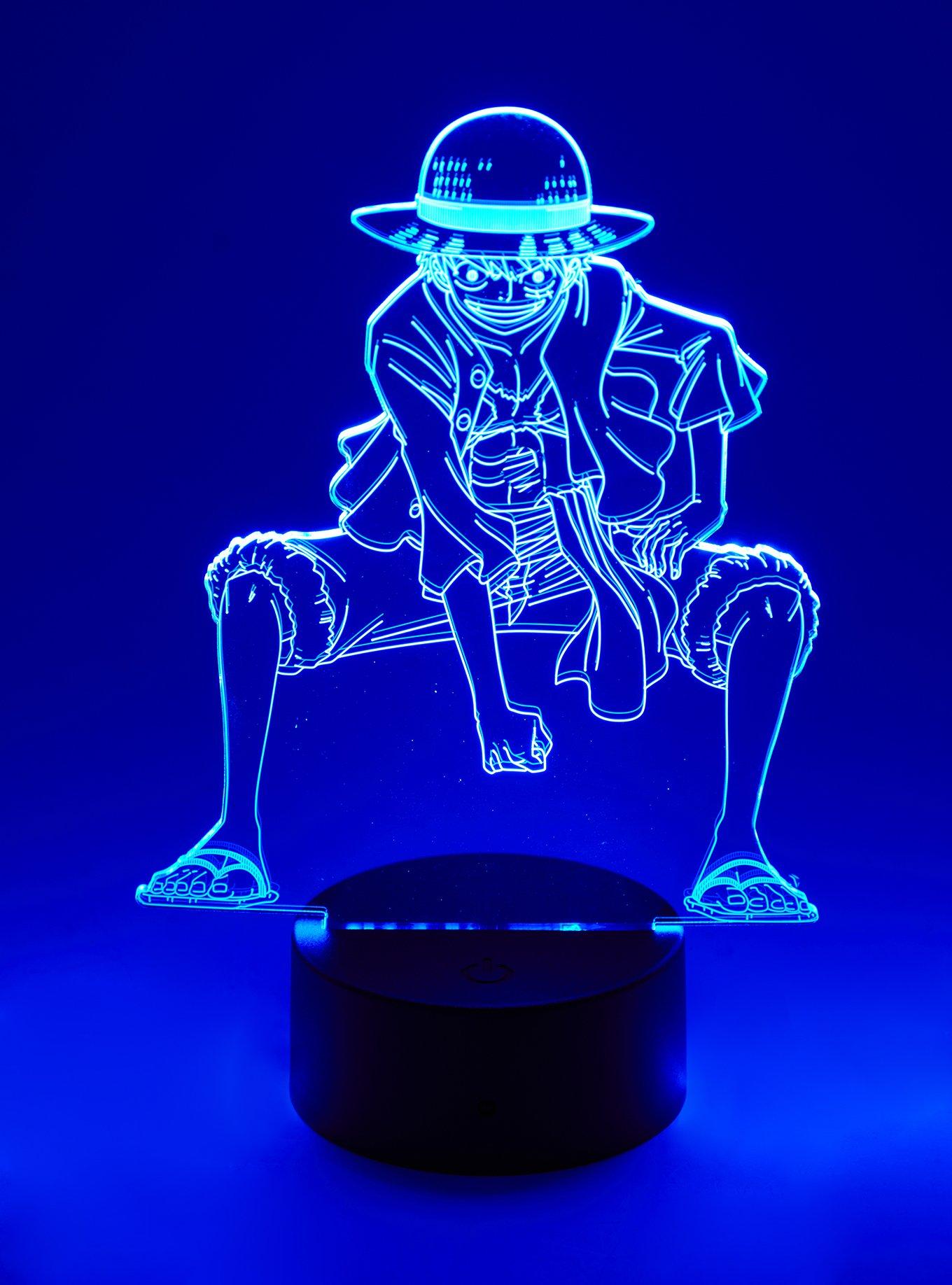 Otaku Lamps One Piece Monkey D. Luffy LED Lamp, , alternate