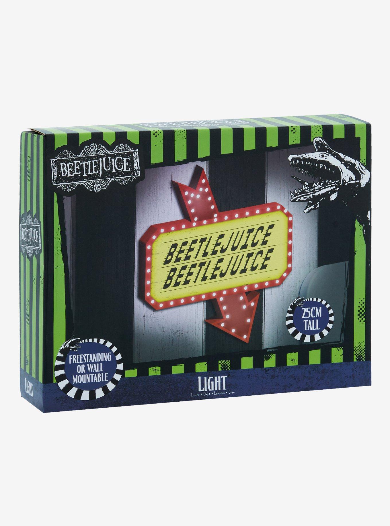 Beetlejuice Light-Up Name Sign, , alternate