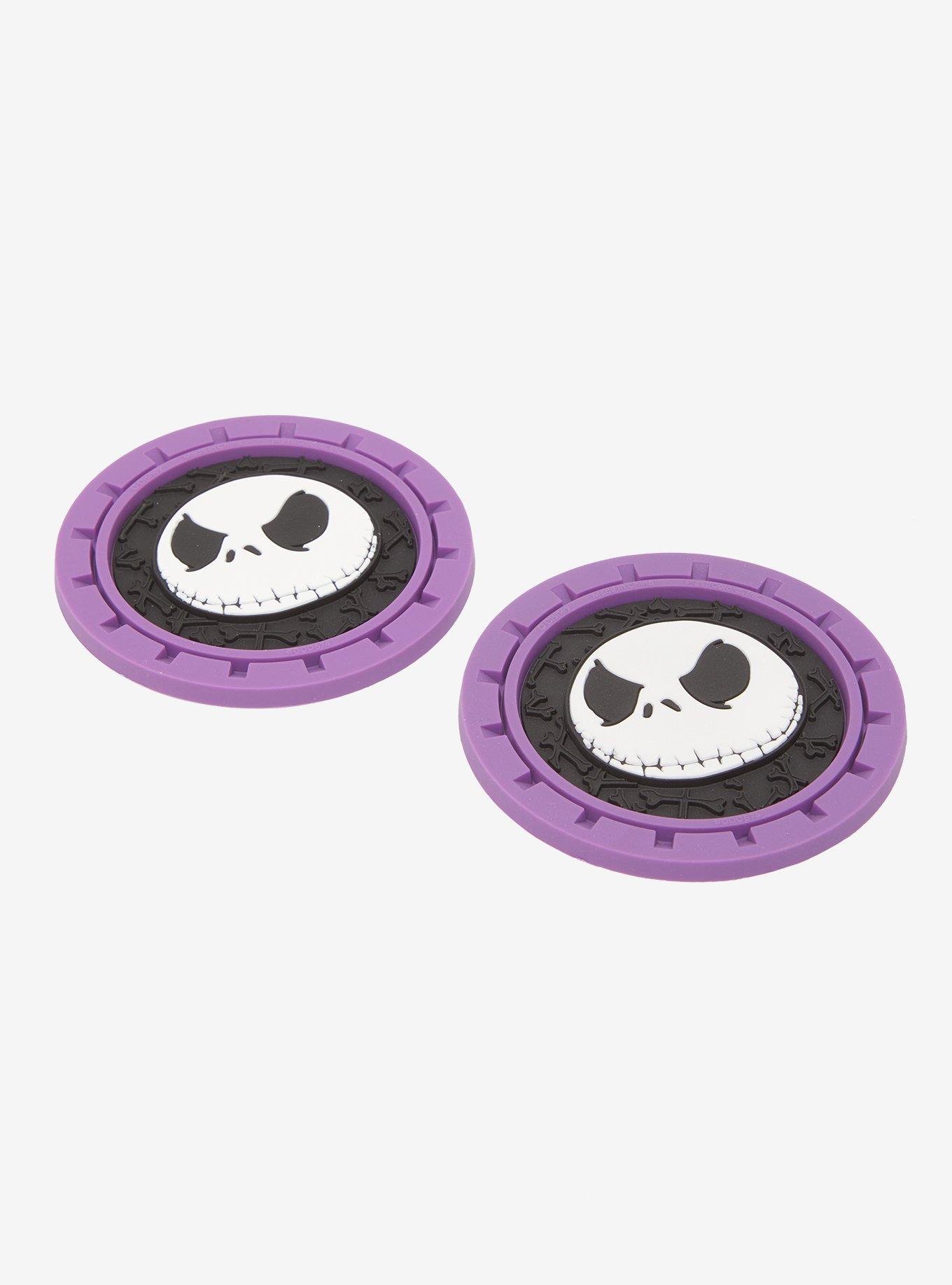 Disney The Nightmare Before Christmas Jack Skellington Car Coaster Set, , hi-res