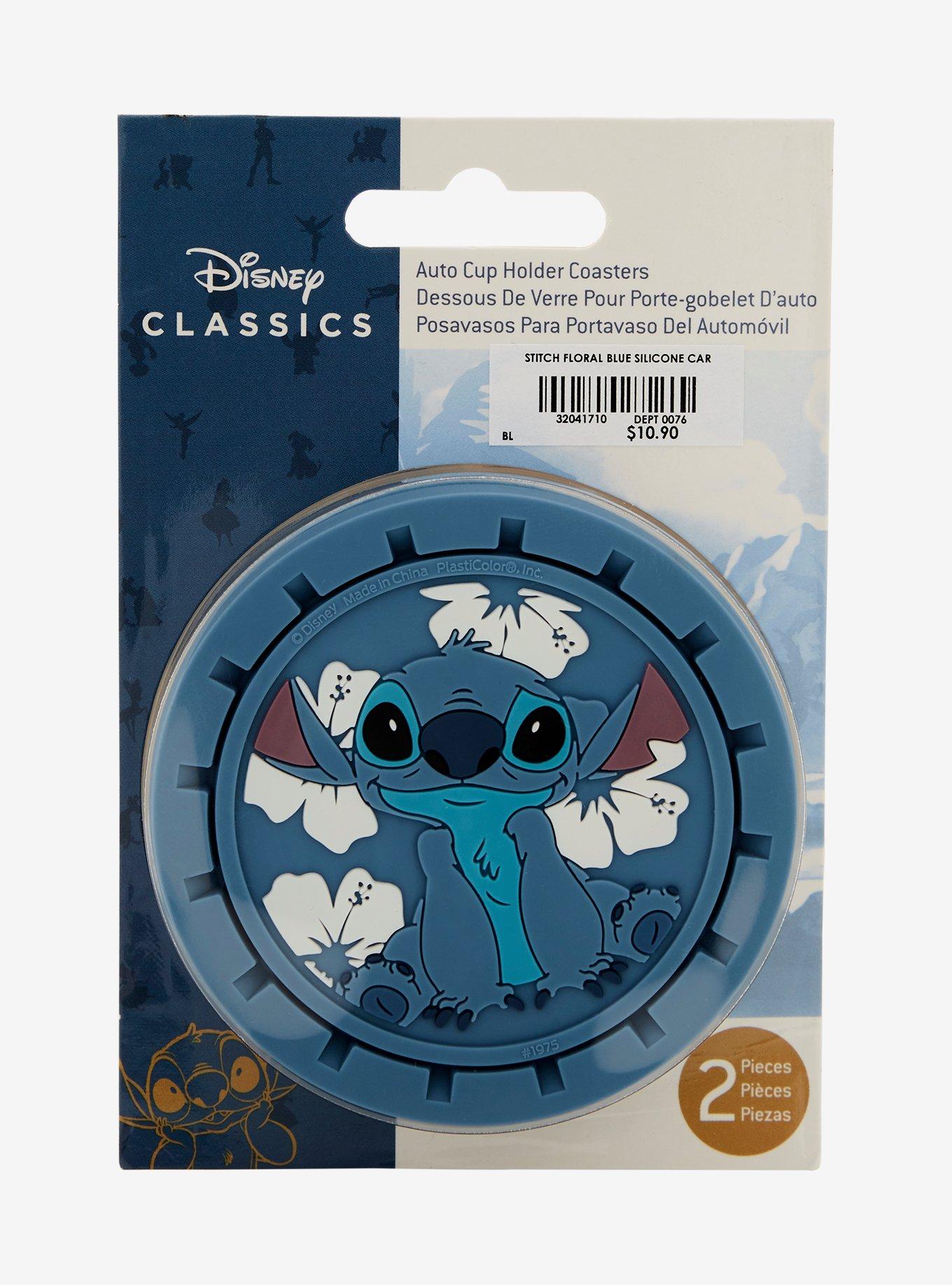 Disney Lilo & Stitch Floral Stitch Car Coasters, , alternate