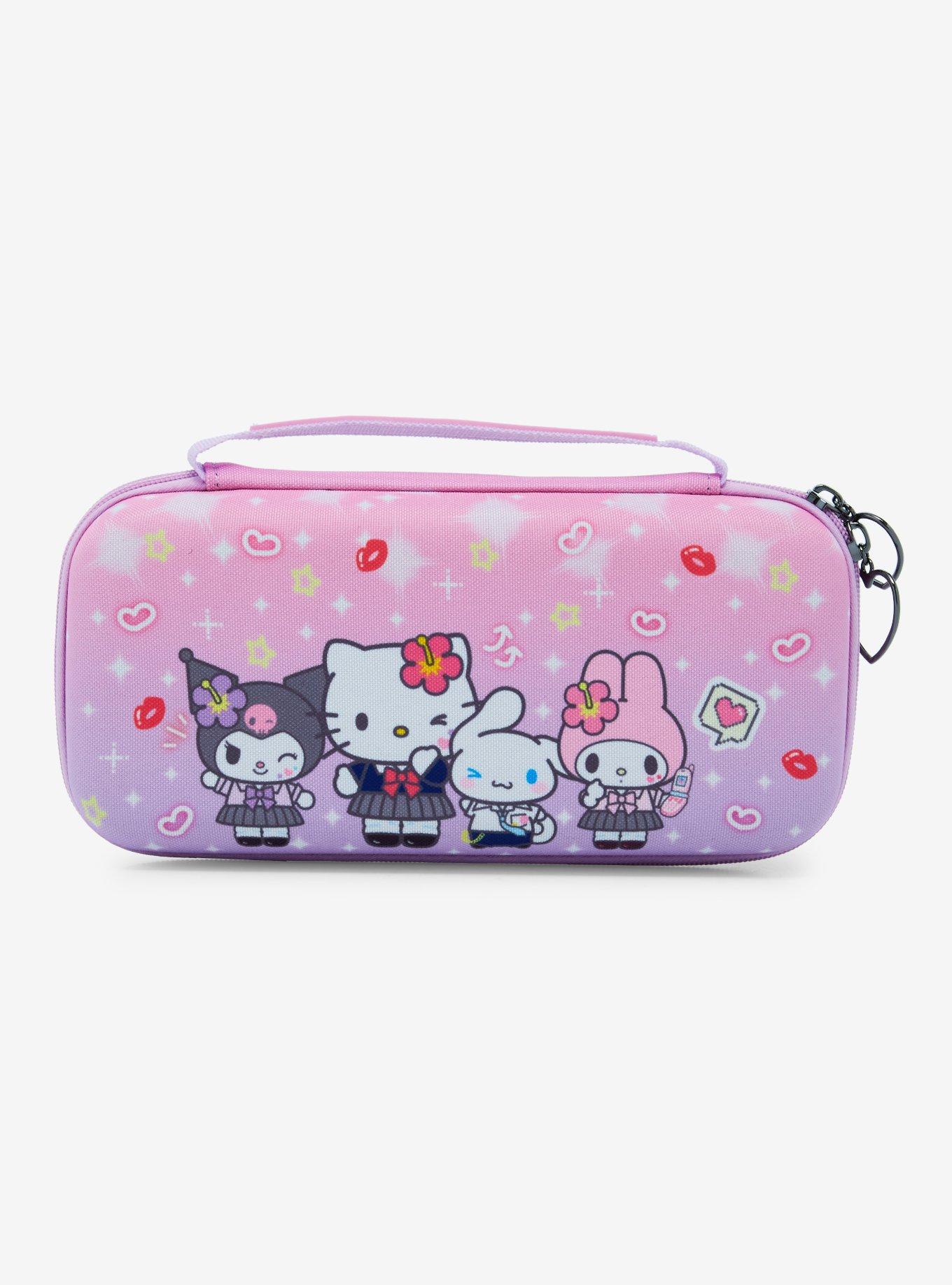 Sonix Hello Kitty And Friends Kogyaru Nintendo Switch Carrying Case Hot Topic Exclusive, , alternate