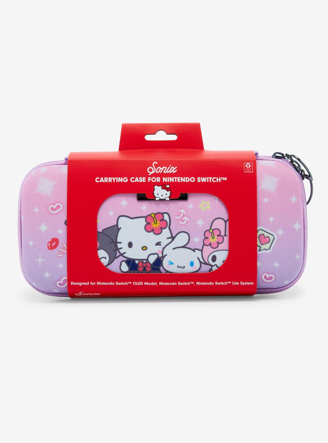 Sonix Hello Kitty And Friends Kogyaru Nintendo Switch Carrying Case Hot Topic Exclusive