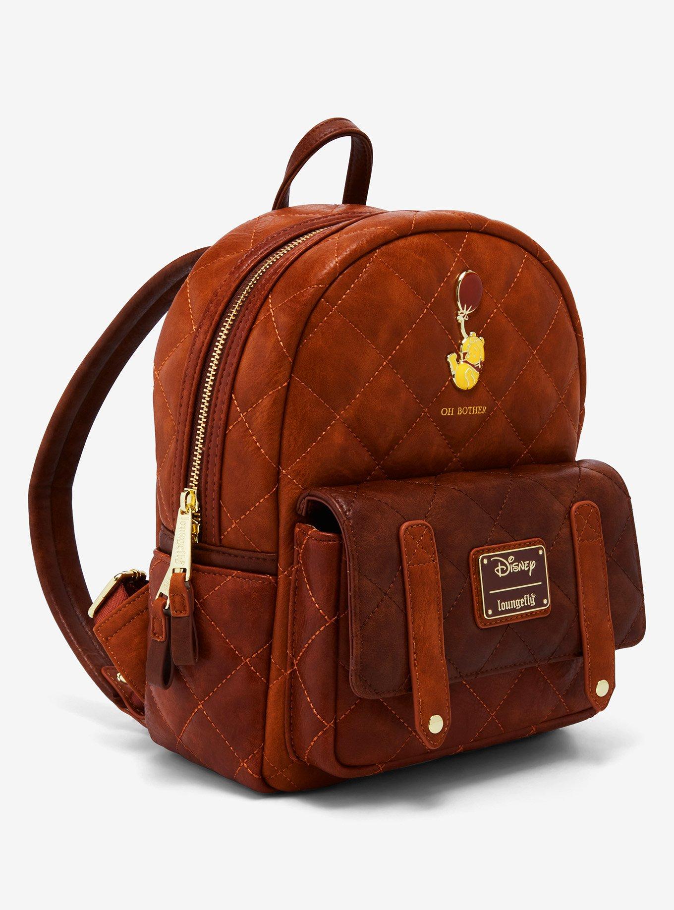 Loungefly Disney Winnie the Pooh Quilted Mini Backpack - BoxLunch Exclusive, , hi-res