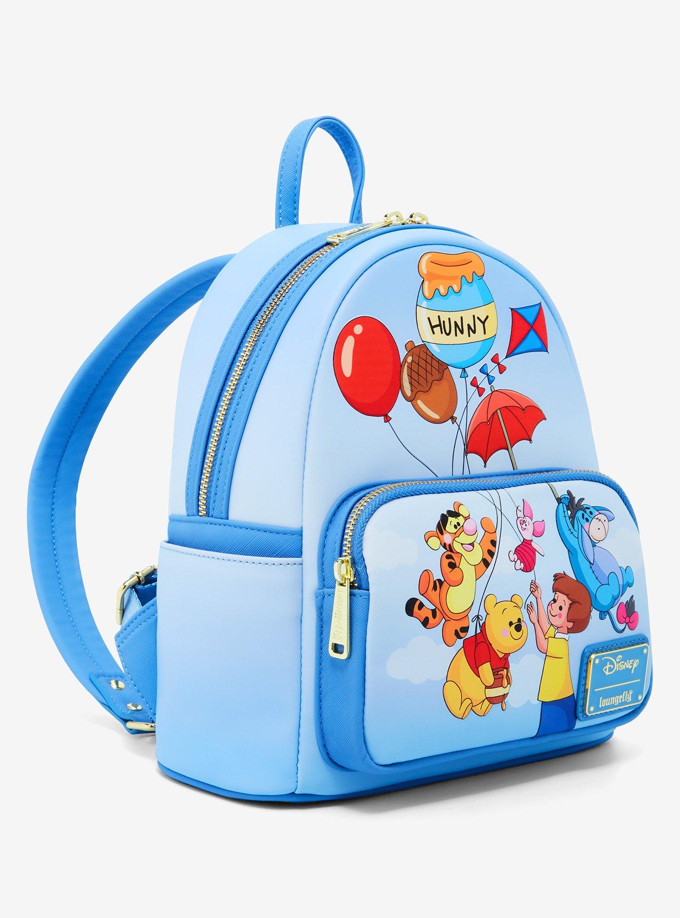 Loungefly Disney Winnie the Pooh Balloon Group Portrait Mini Backpack - BoxLunch Exclusive