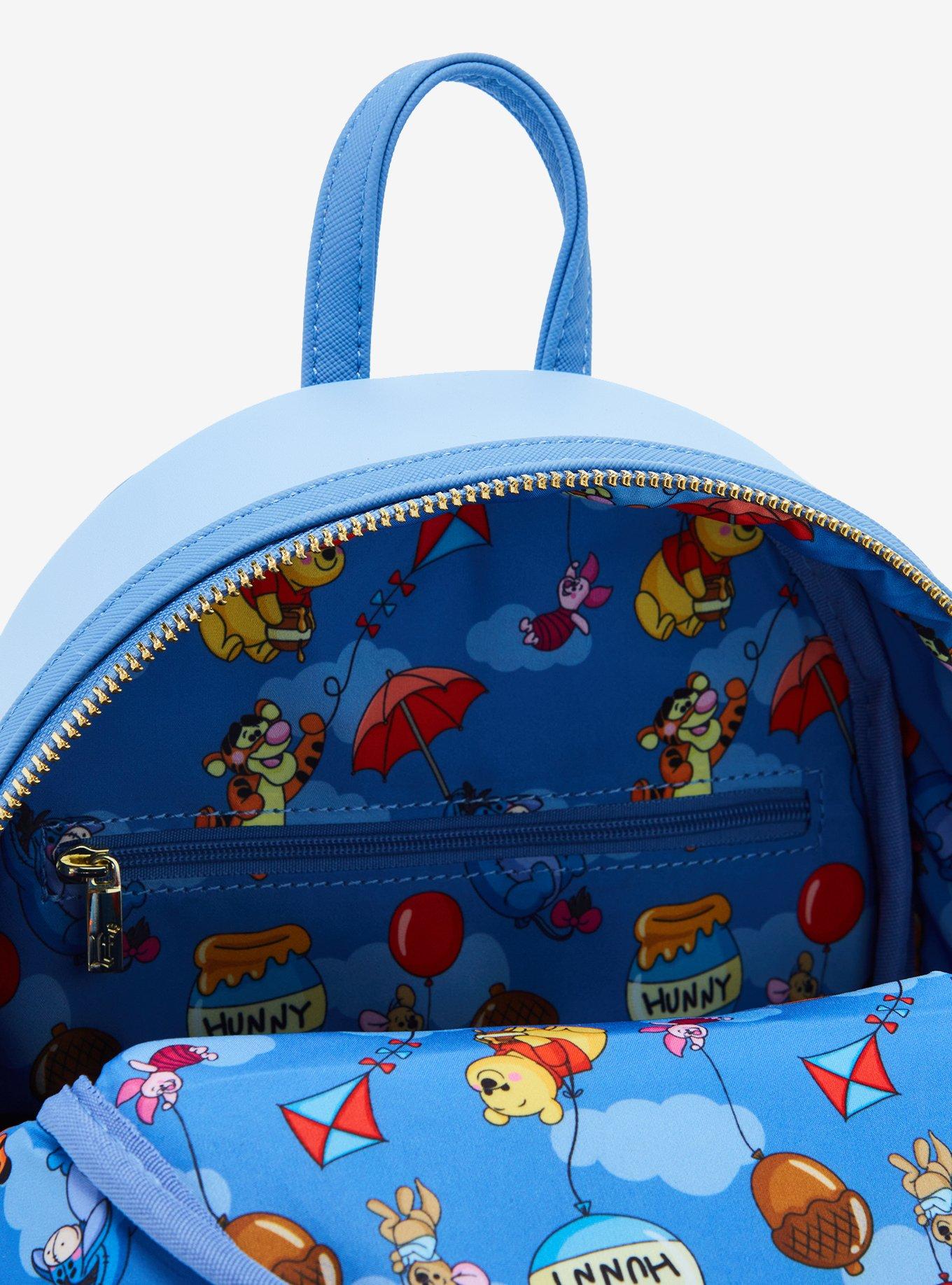 Loungefly Disney Winnie the Pooh Balloon Group Portrait Mini Backpack - BoxLunch Exclusive