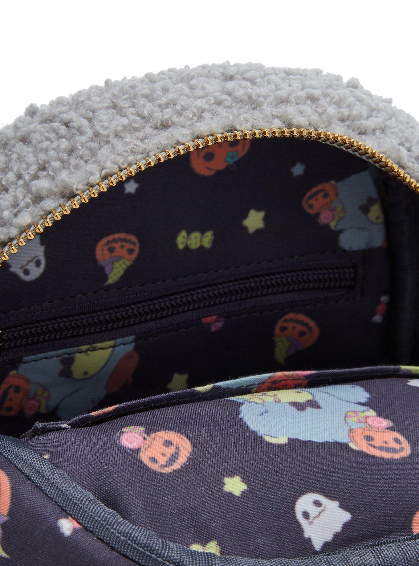 Sanrio Pompompurin Halloween Plush Pumpkin Crossbody Bag — BoxLunch Exclusive, , alternate