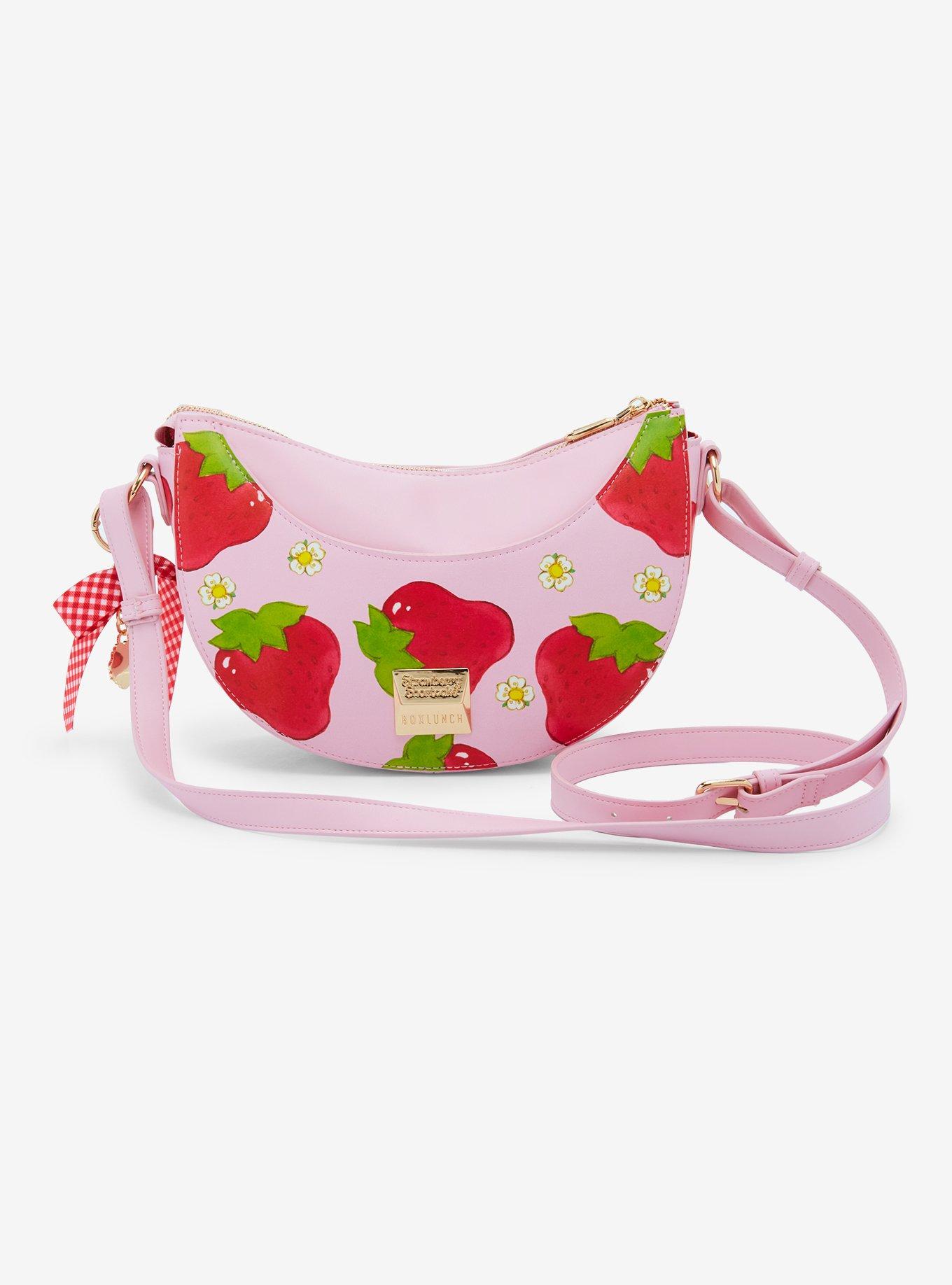Strawberry Shortcake Beaded Chain Crossbody Bag &mdash; BoxLunch Exclusive, , alternate