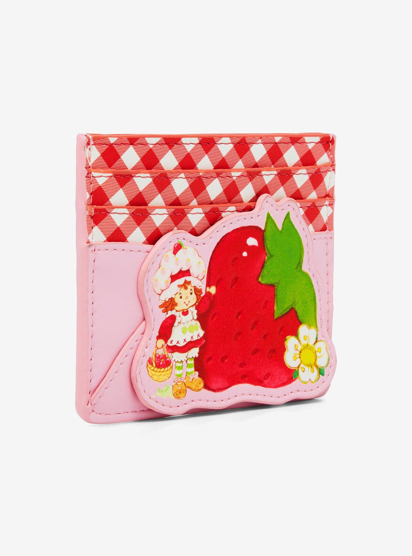 Strawberry Shortcake Gingham Cardholder - BoxLunch Exclusive, , hi-res