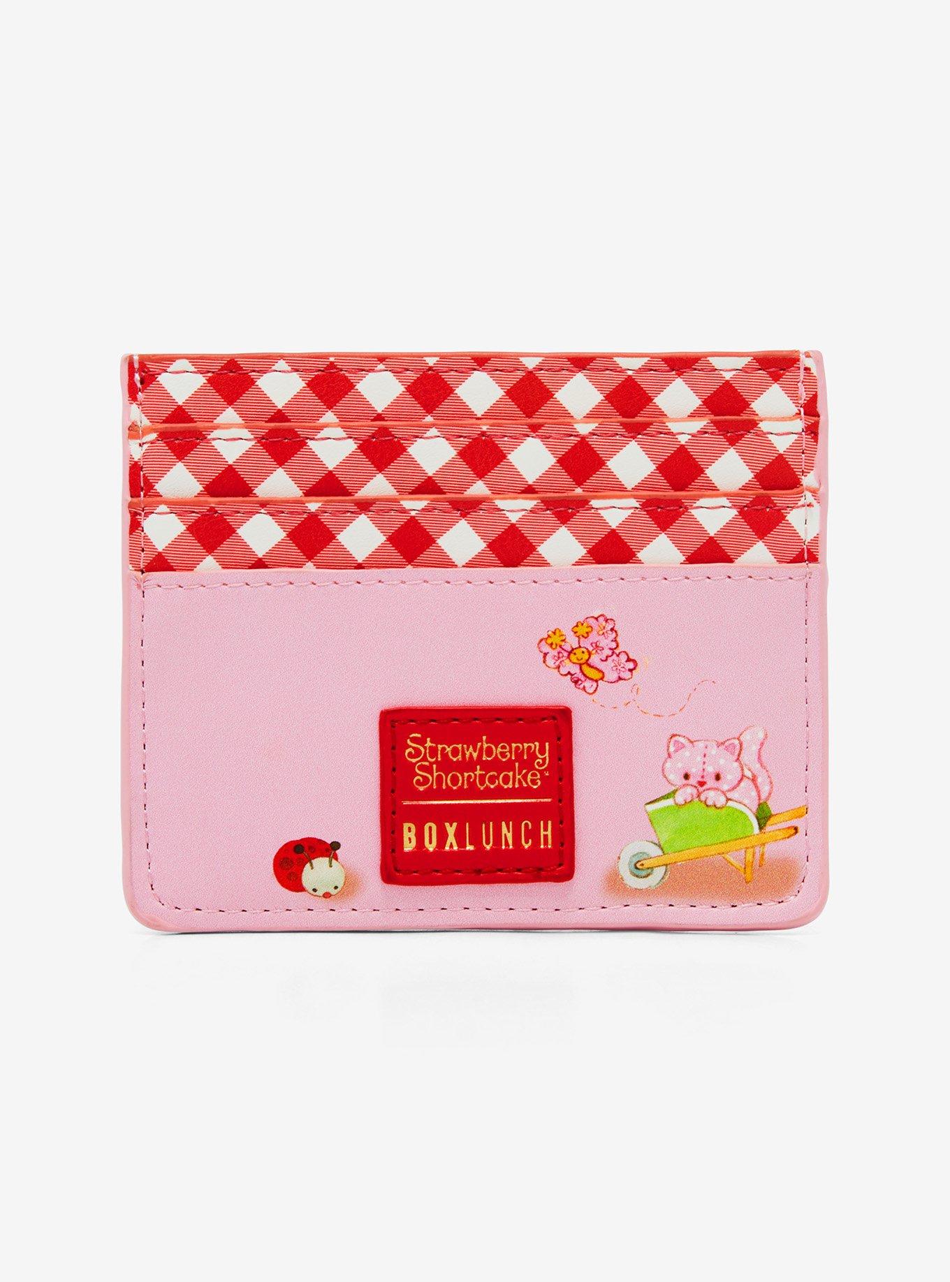 Strawberry Shortcake Gingham Cardholder - BoxLunch Exclusive